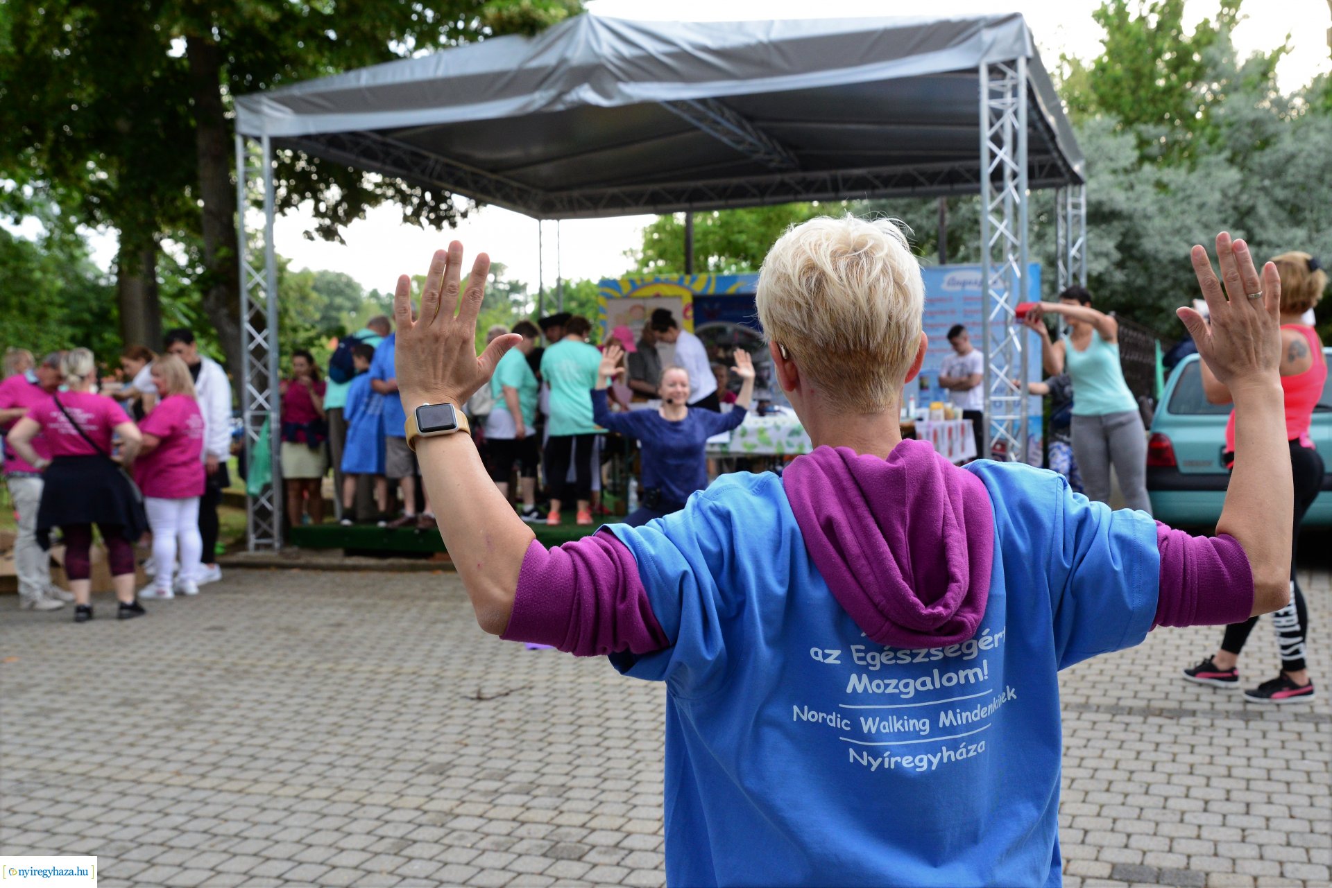 Nordic walking túra a Sóstói tó körül