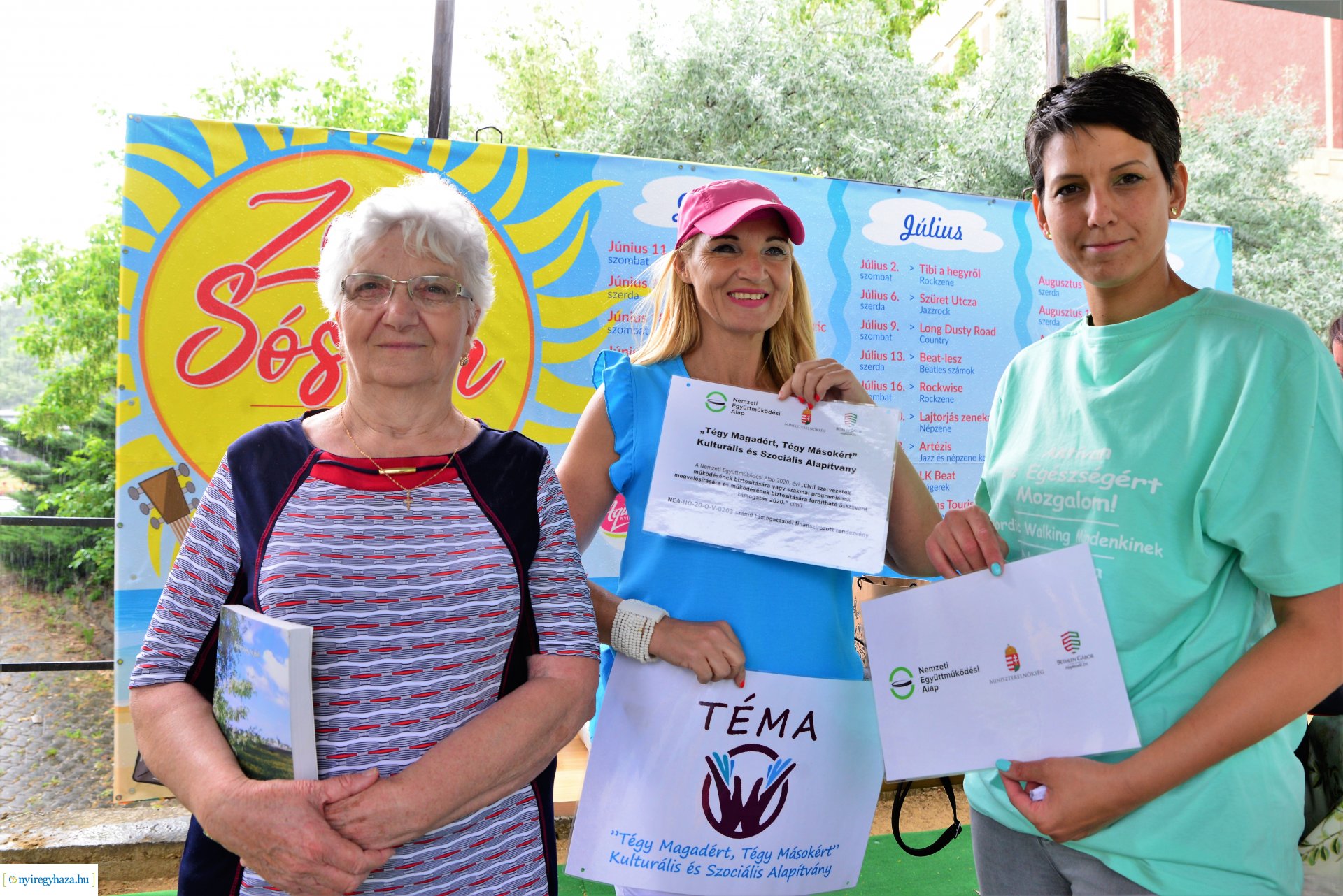 Nordic walking túra a Sóstói tó körül