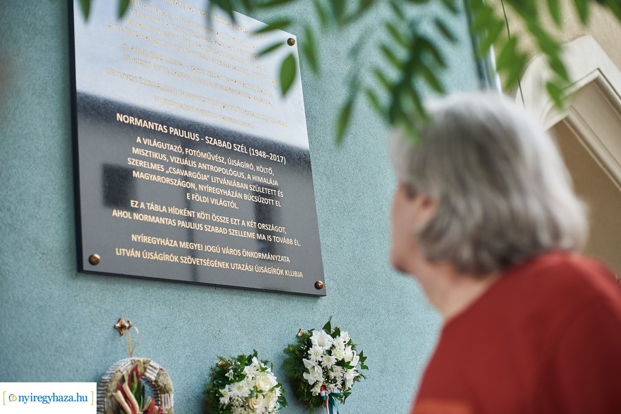 Normantas Paulis emléktábla avatás és emlékkiállítás