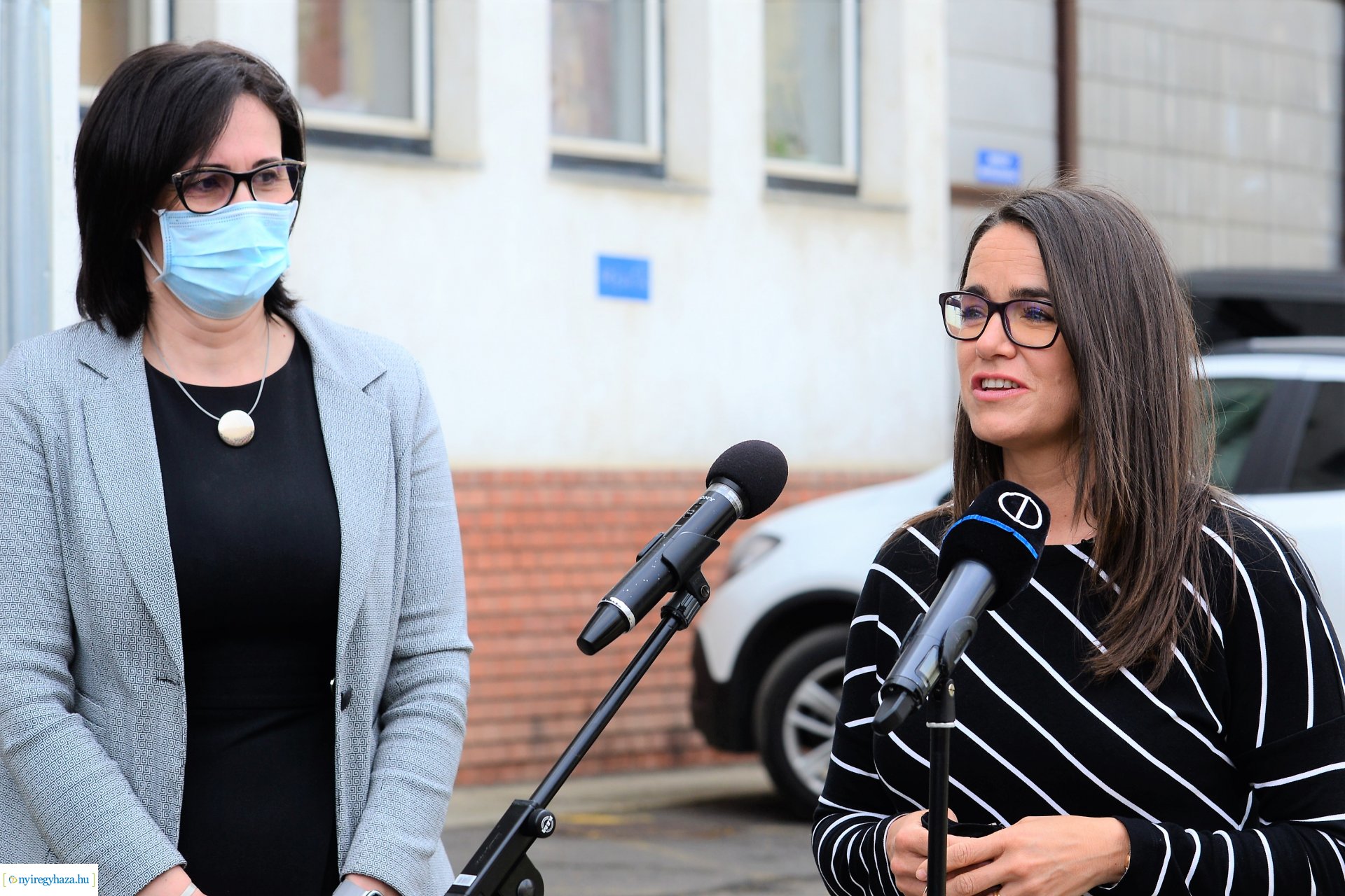 Novák Katalin sajtótájékoztatója a Jósa András Oktató Kórházban