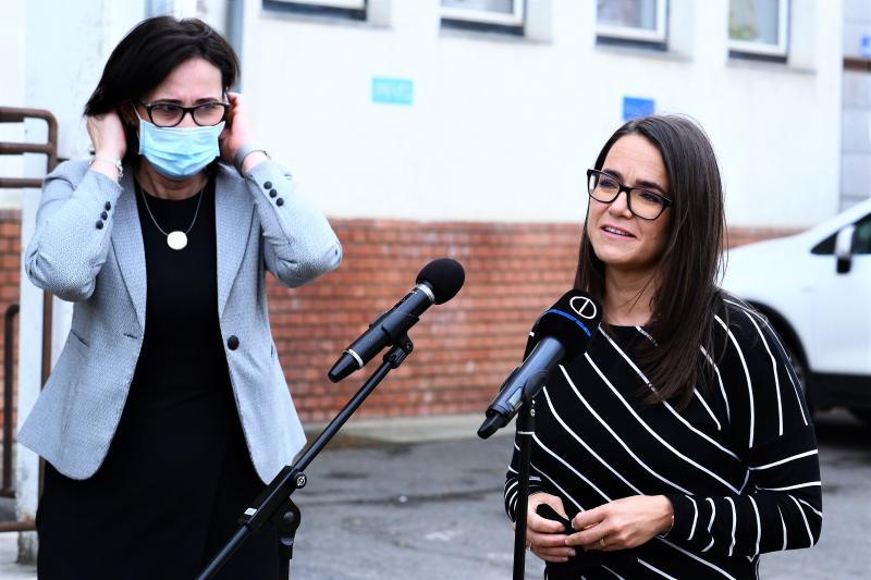 Novák Katalin sajtótájékoztatója a Jósa András Oktató Kórházban