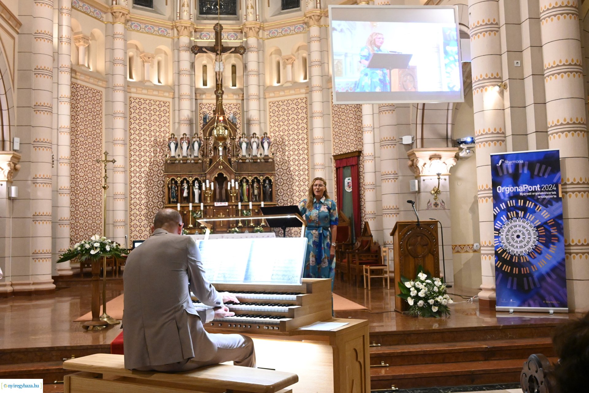Nyáresti Orgonakoncertek - Miklósa Erika, Szamosi Szabolcs a Magyarok Nagyasszonya-társszékesegyházban