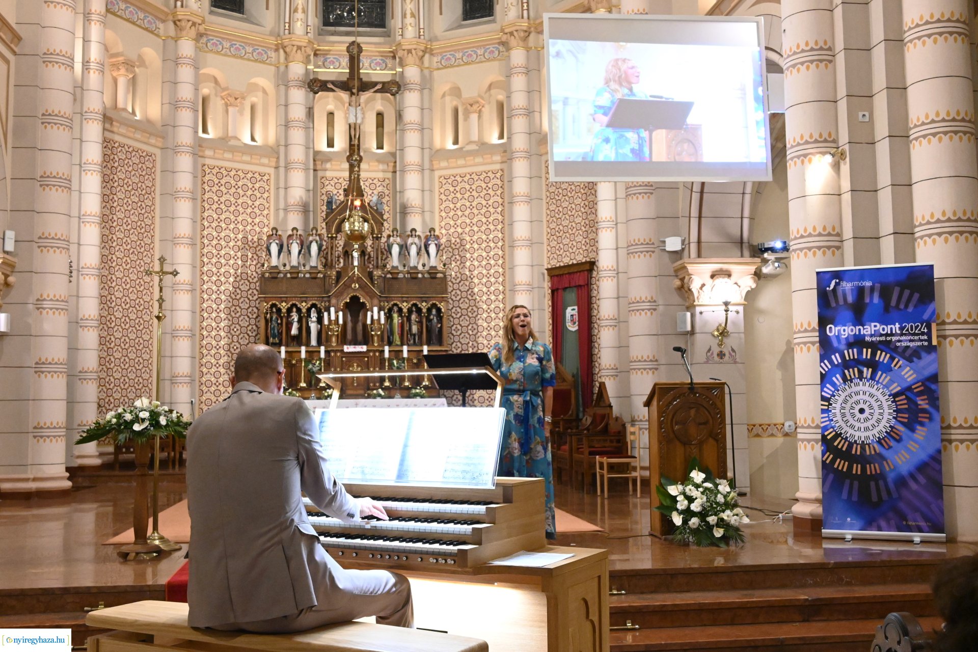 Nyáresti Orgonakoncertek - Miklósa Erika, Szamosi Szabolcs a Magyarok Nagyasszonya-társszékesegyházban