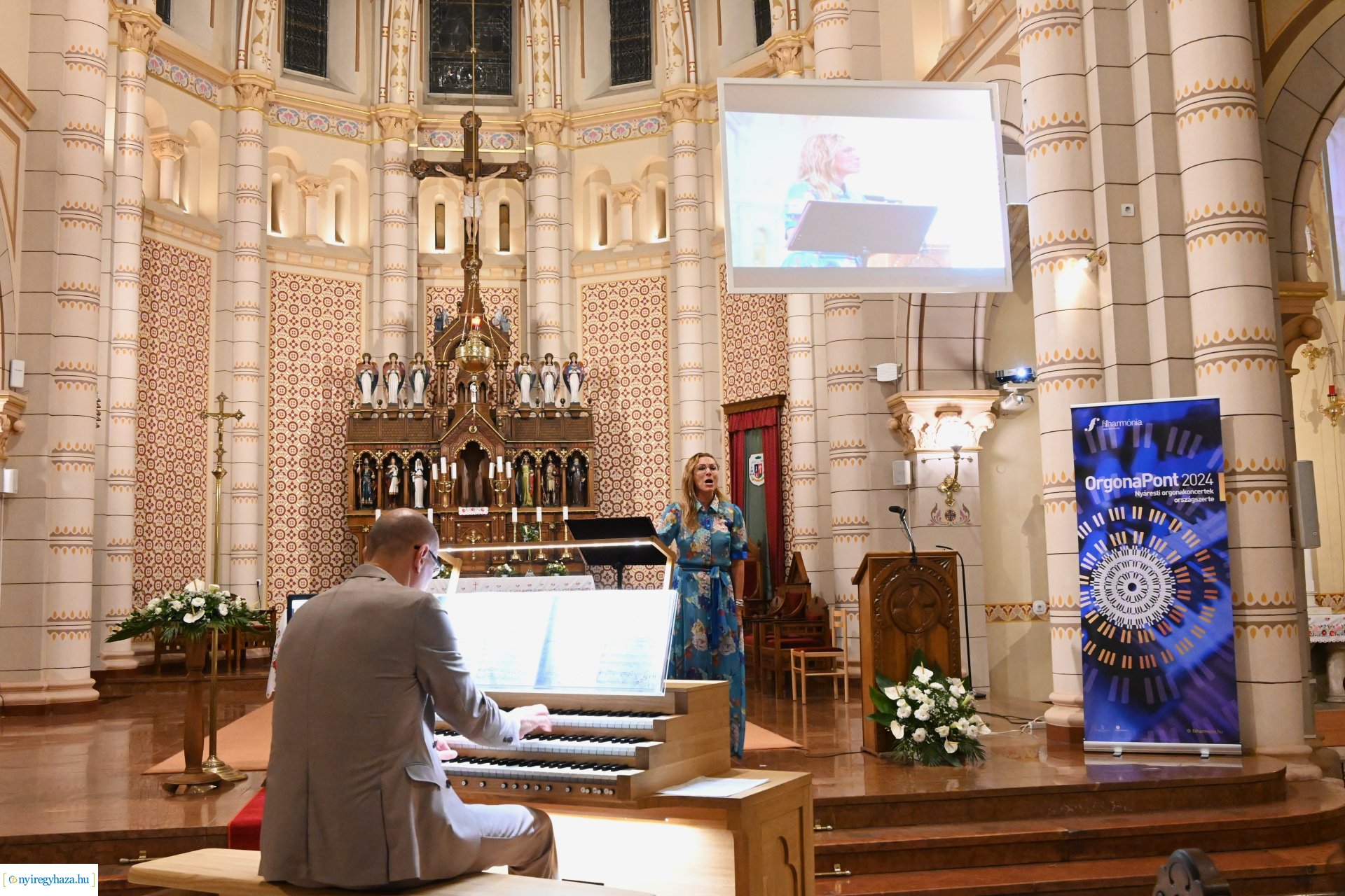 Nyáresti Orgonakoncertek - Miklósa Erika, Szamosi Szabolcs a Magyarok Nagyasszonya-társszékesegyházban