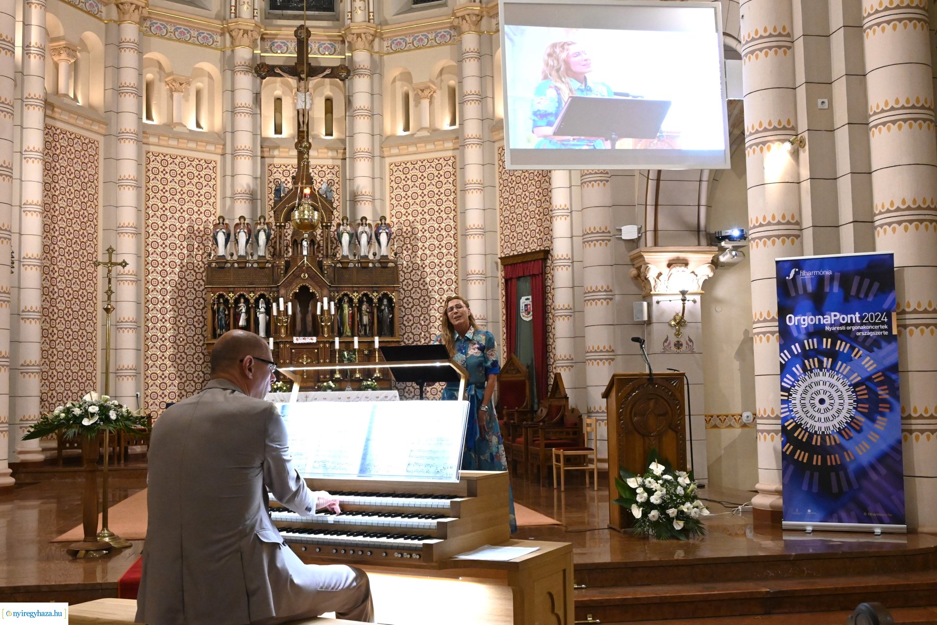 Nyáresti Orgonakoncertek - Miklósa Erika, Szamosi Szabolcs a Magyarok Nagyasszonya-társszékesegyházban
