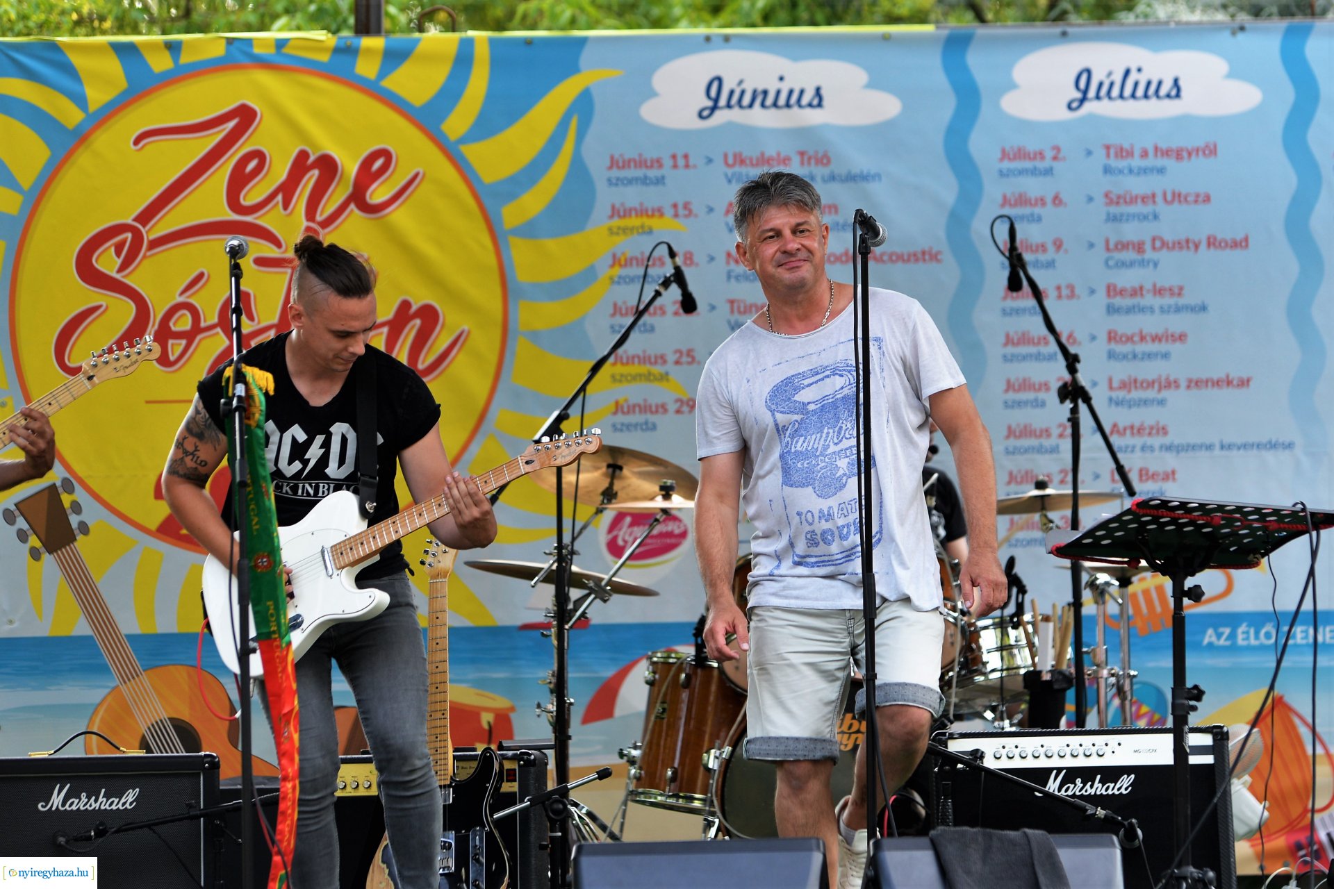 Nyáresti séta Sóstón