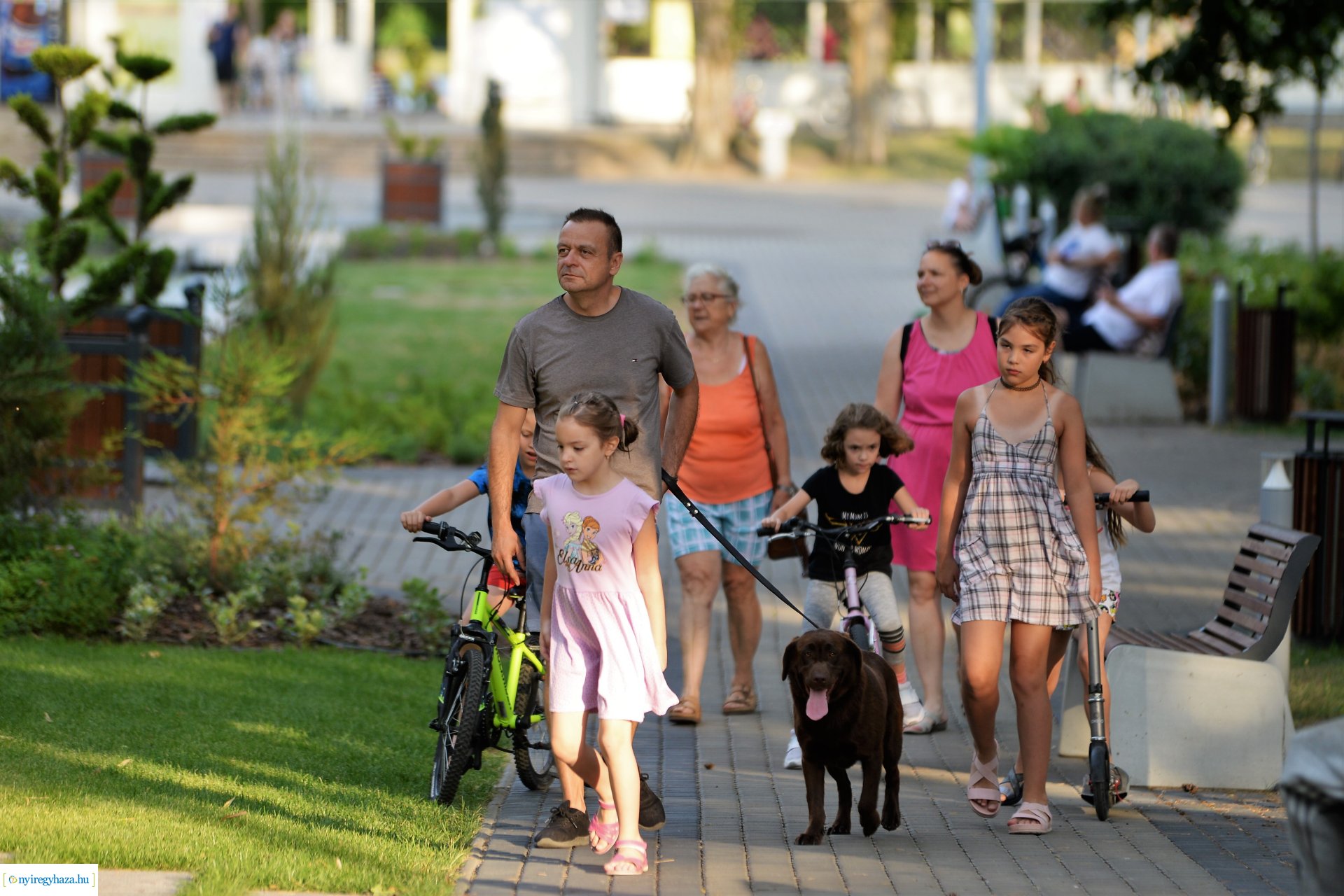 Nyáresti séta Sóstón