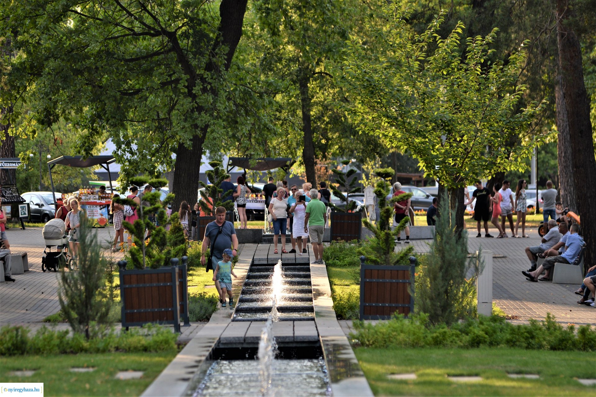 Nyáresti séta Sóstón