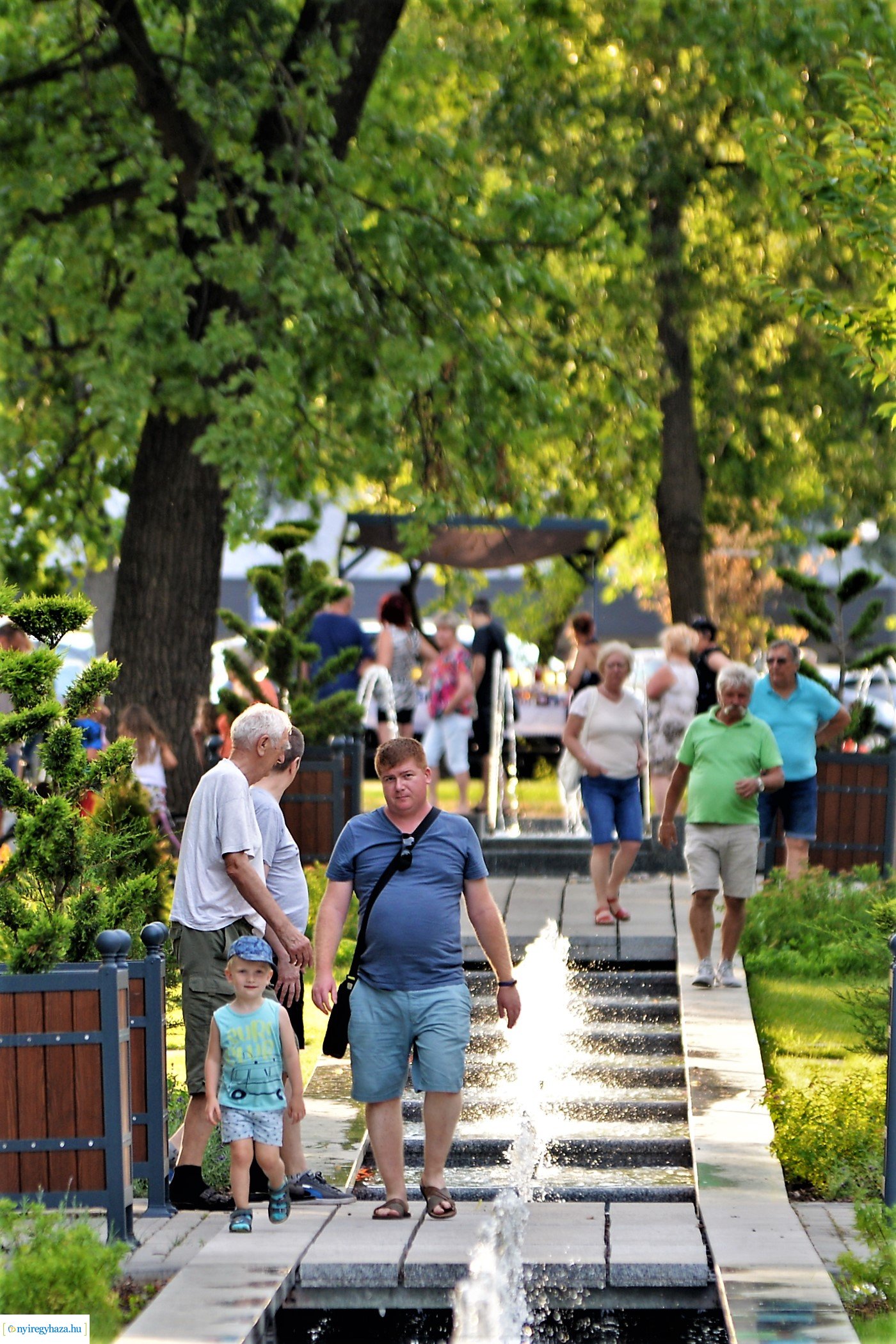 Nyáresti séta Sóstón