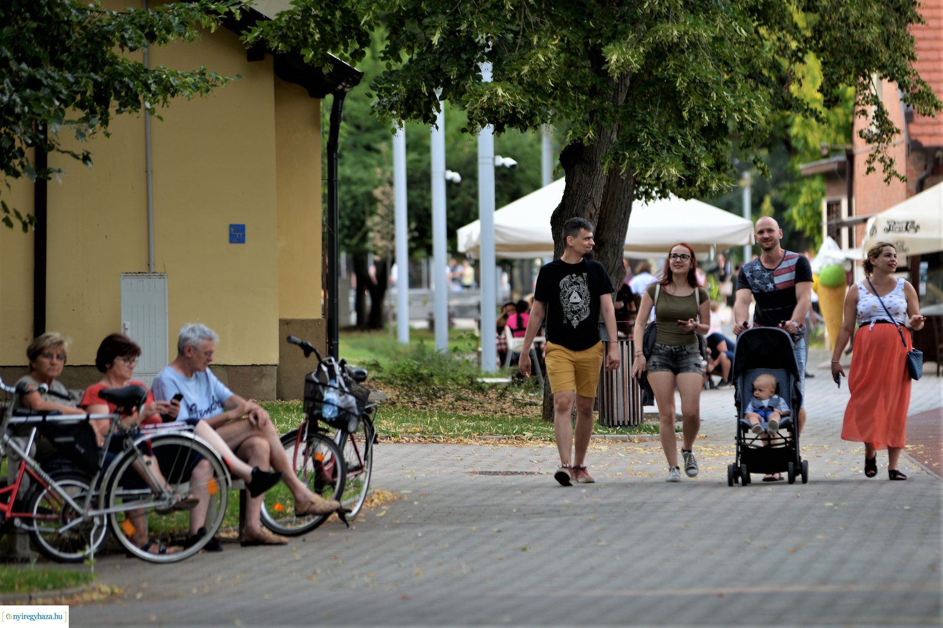 Nyáresti séta Sóstón