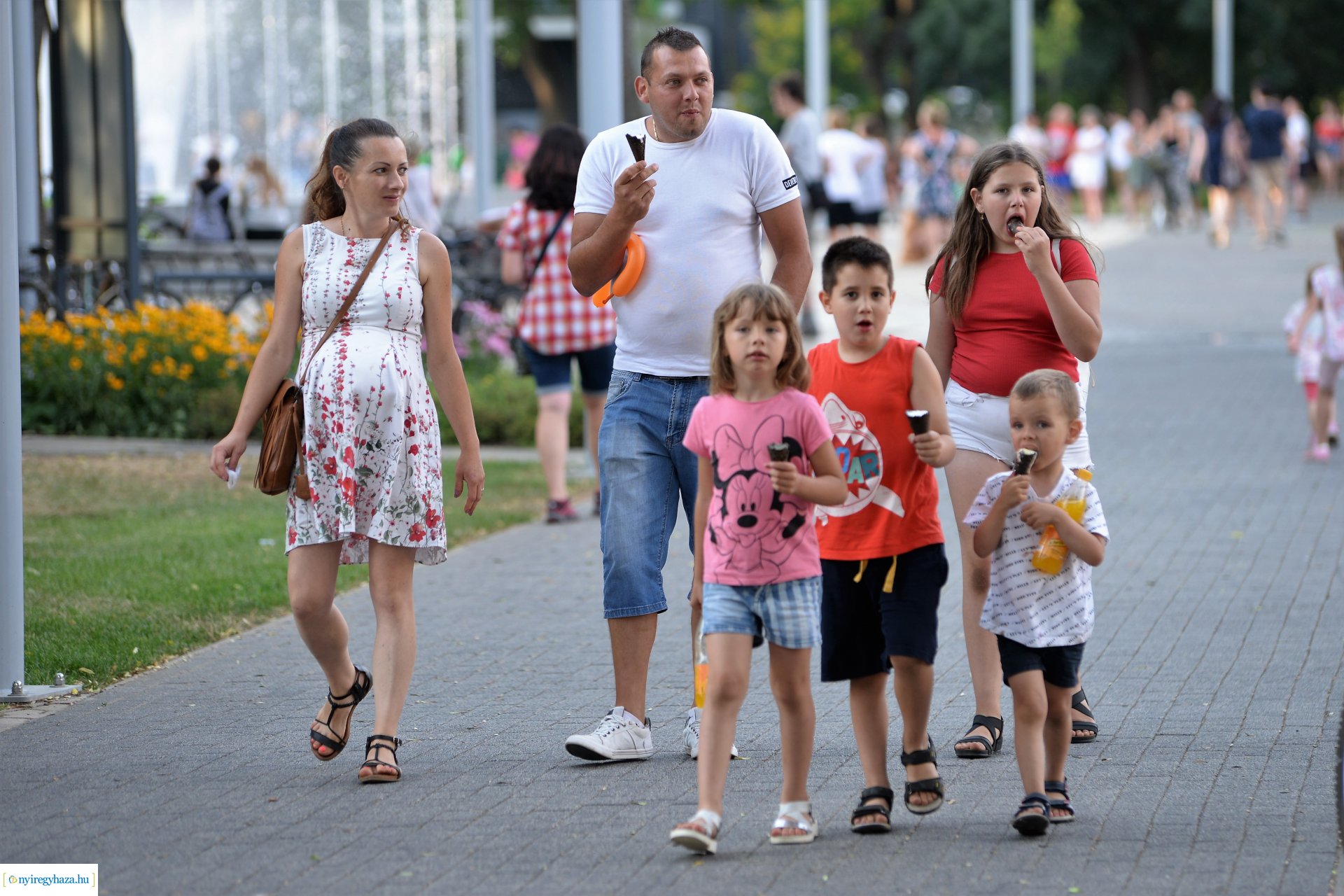 Nyáresti séta Sóstón