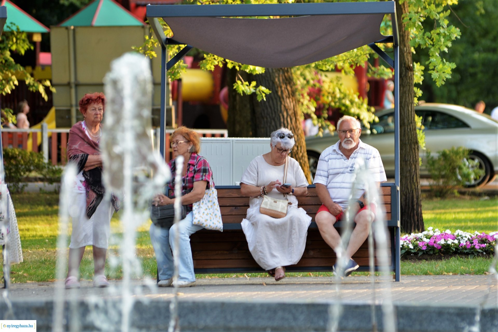 Nyáresti séta Sóstón