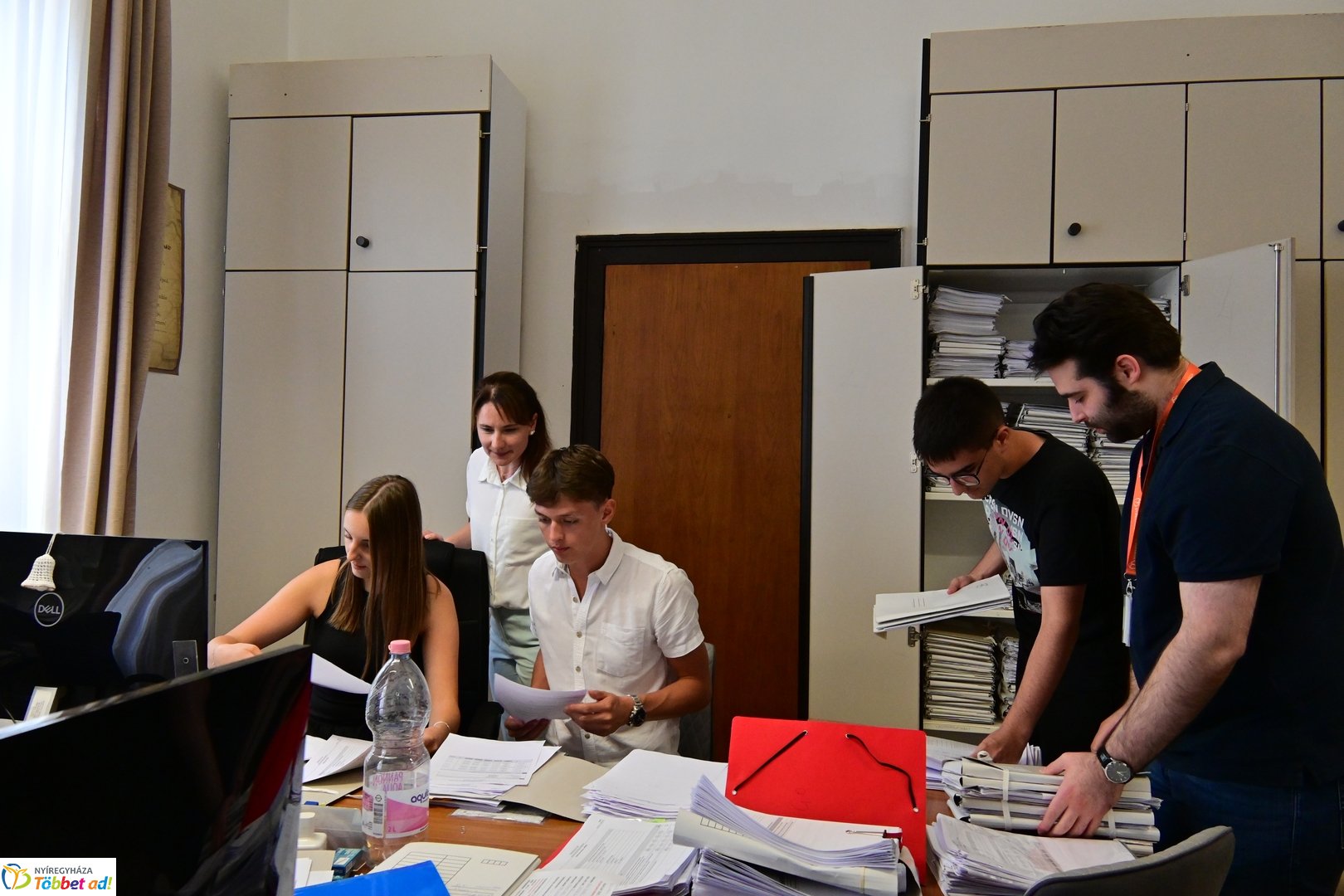 Nyári diákmunka a Városházán 2025 júliusában