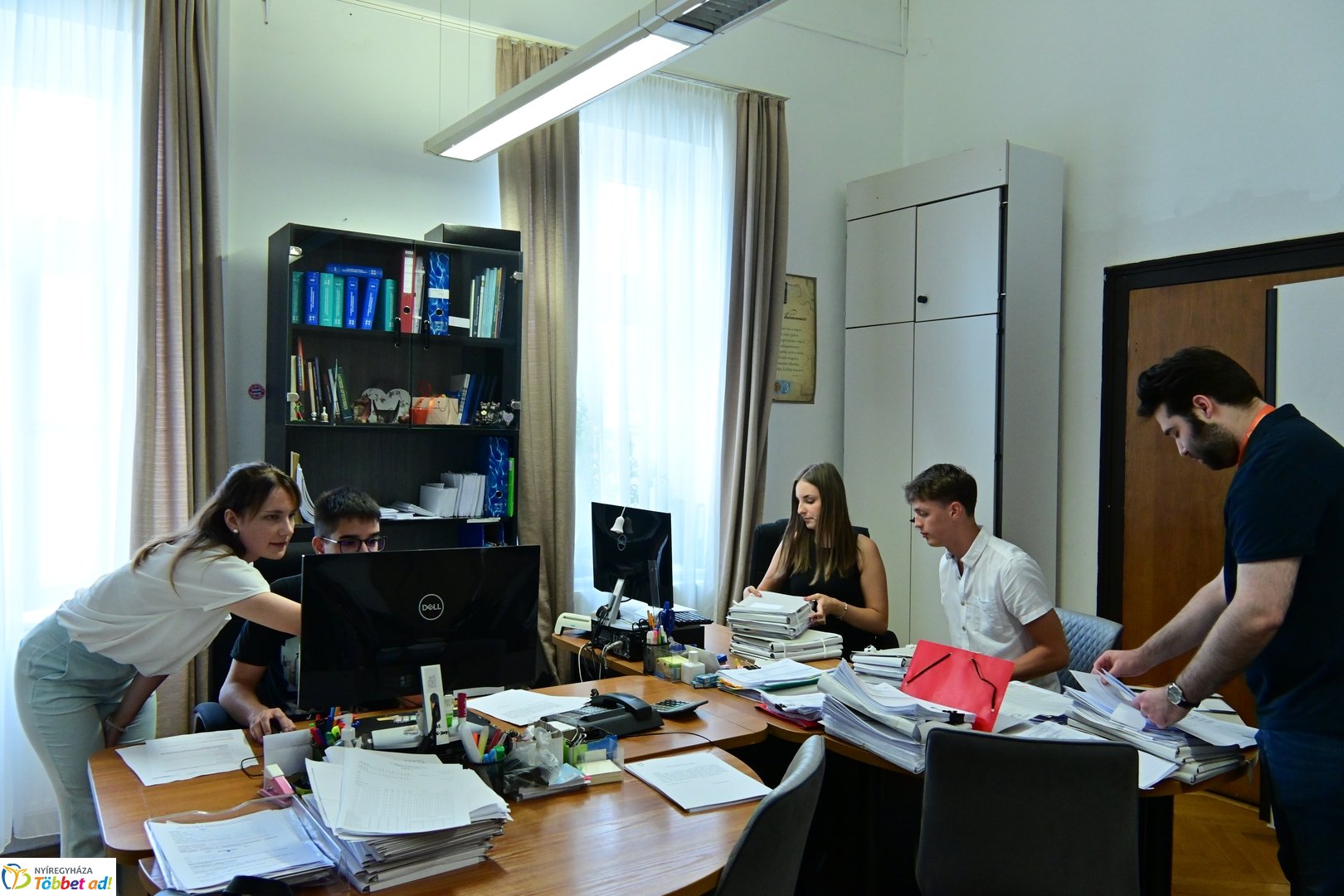 Nyári diákmunka a Városházán 2025 júliusában