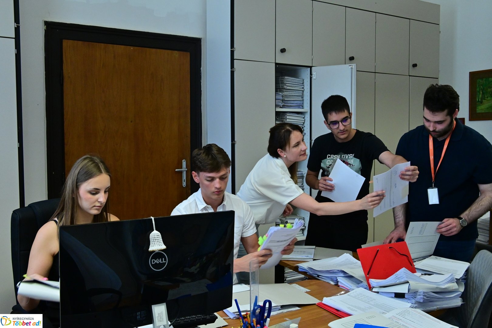 Nyári diákmunka a Városházán 2025 júliusában