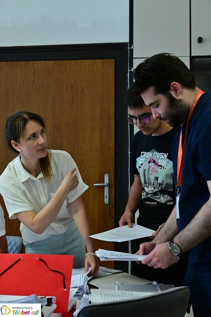 Nyári diákmunka a Városházán 2025 júliusában