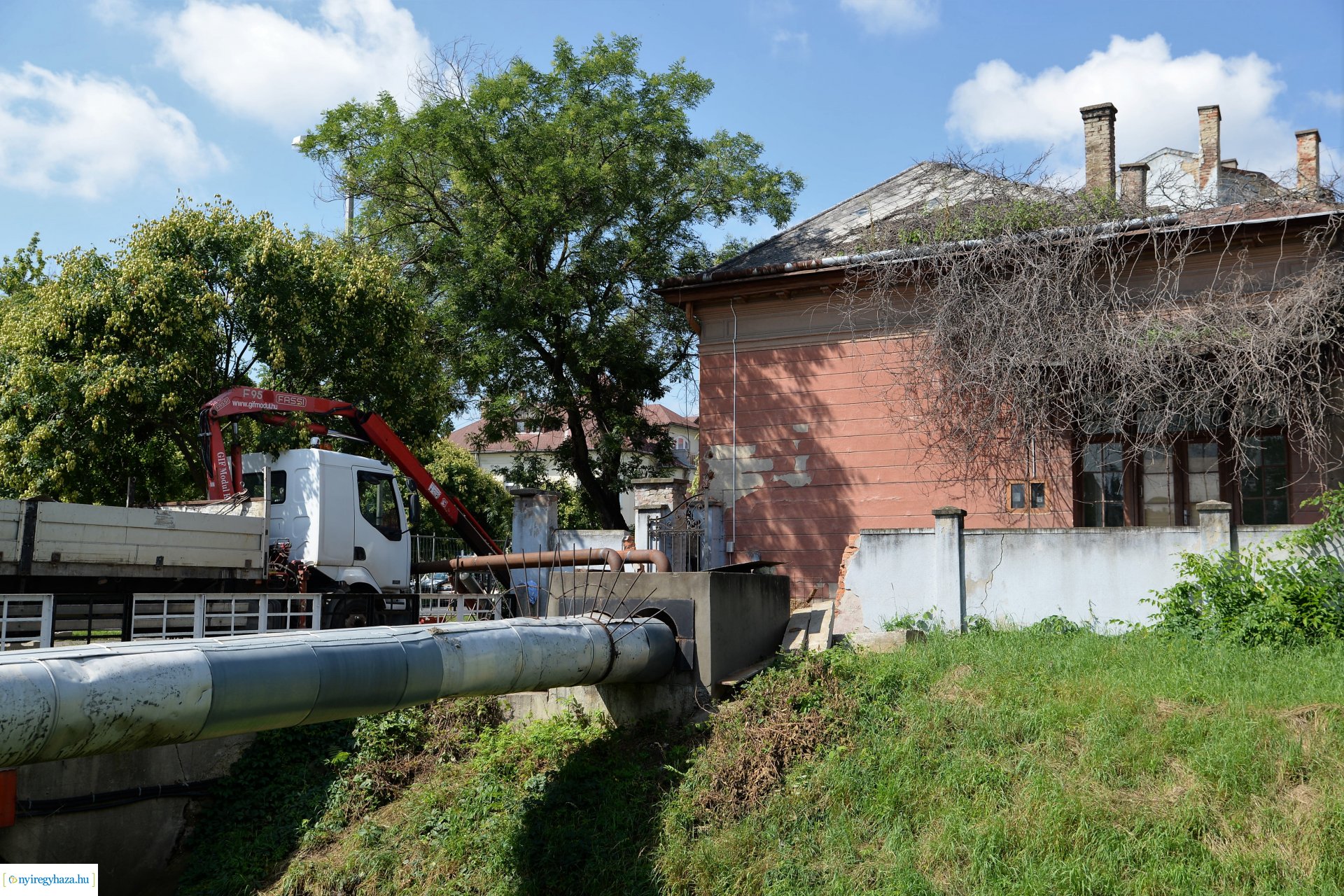 Nyári felújítási munkálatok a Nyírtávhő Kft-nél
