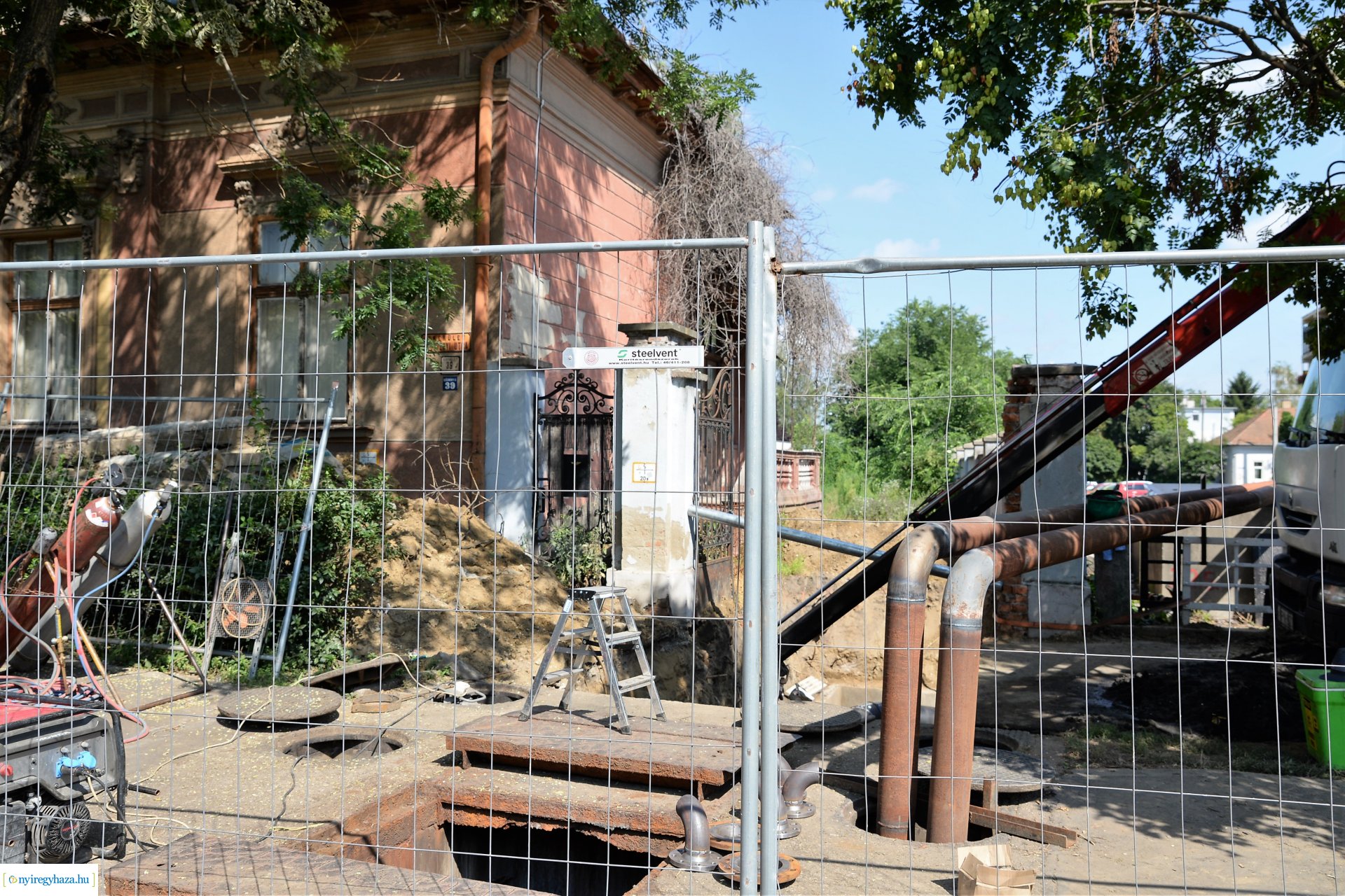 Nyári felújítási munkálatok a Nyírtávhő Kft-nél