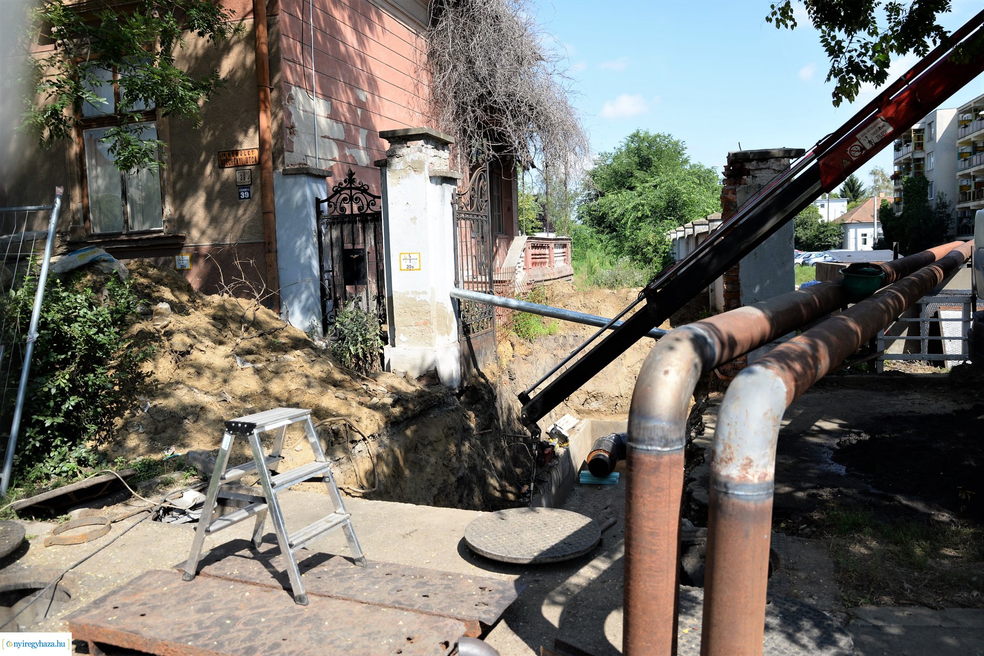 Nyári felújítási munkálatok a Nyírtávhő Kft-nél