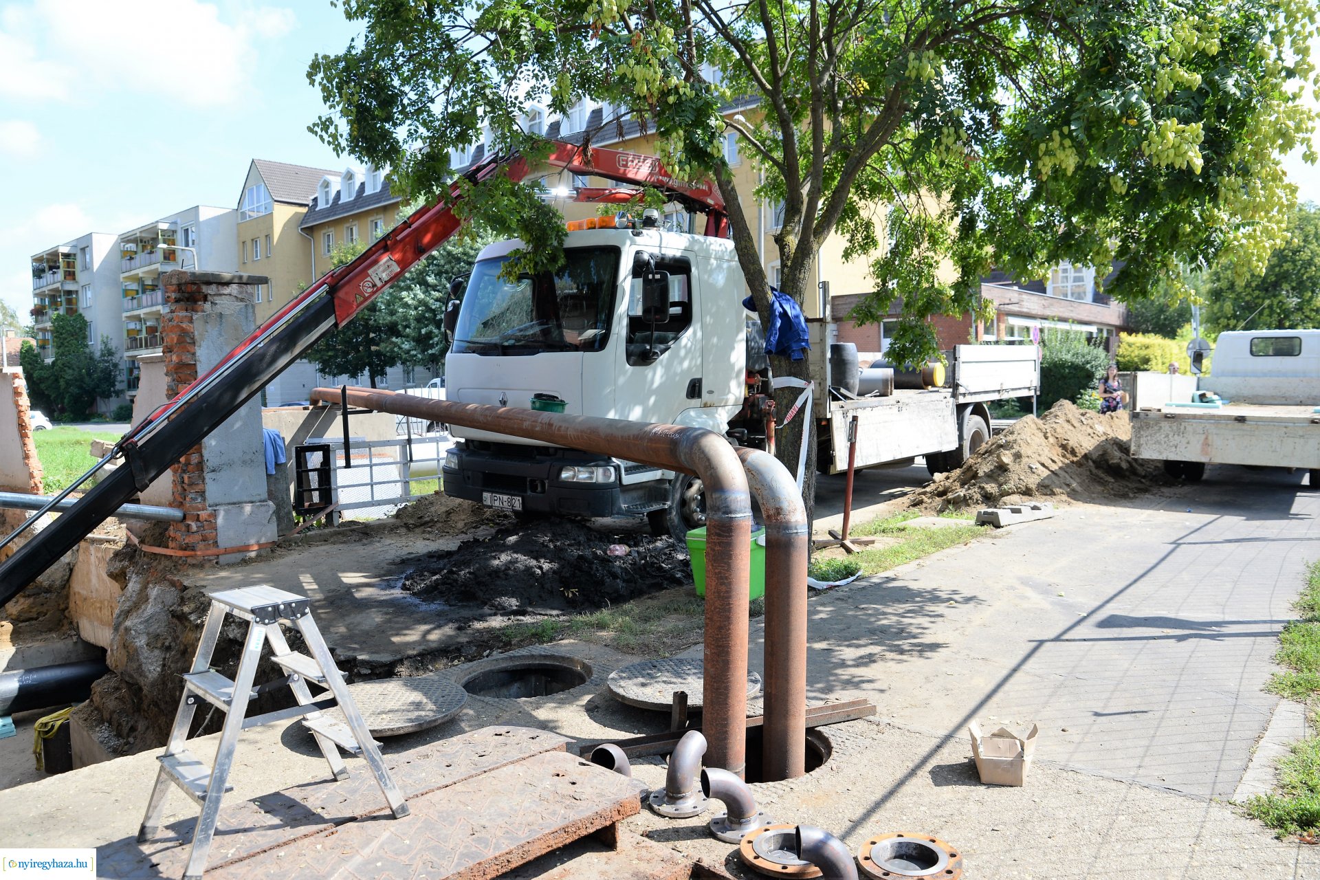 Nyári felújítási munkálatok a Nyírtávhő Kft-nél