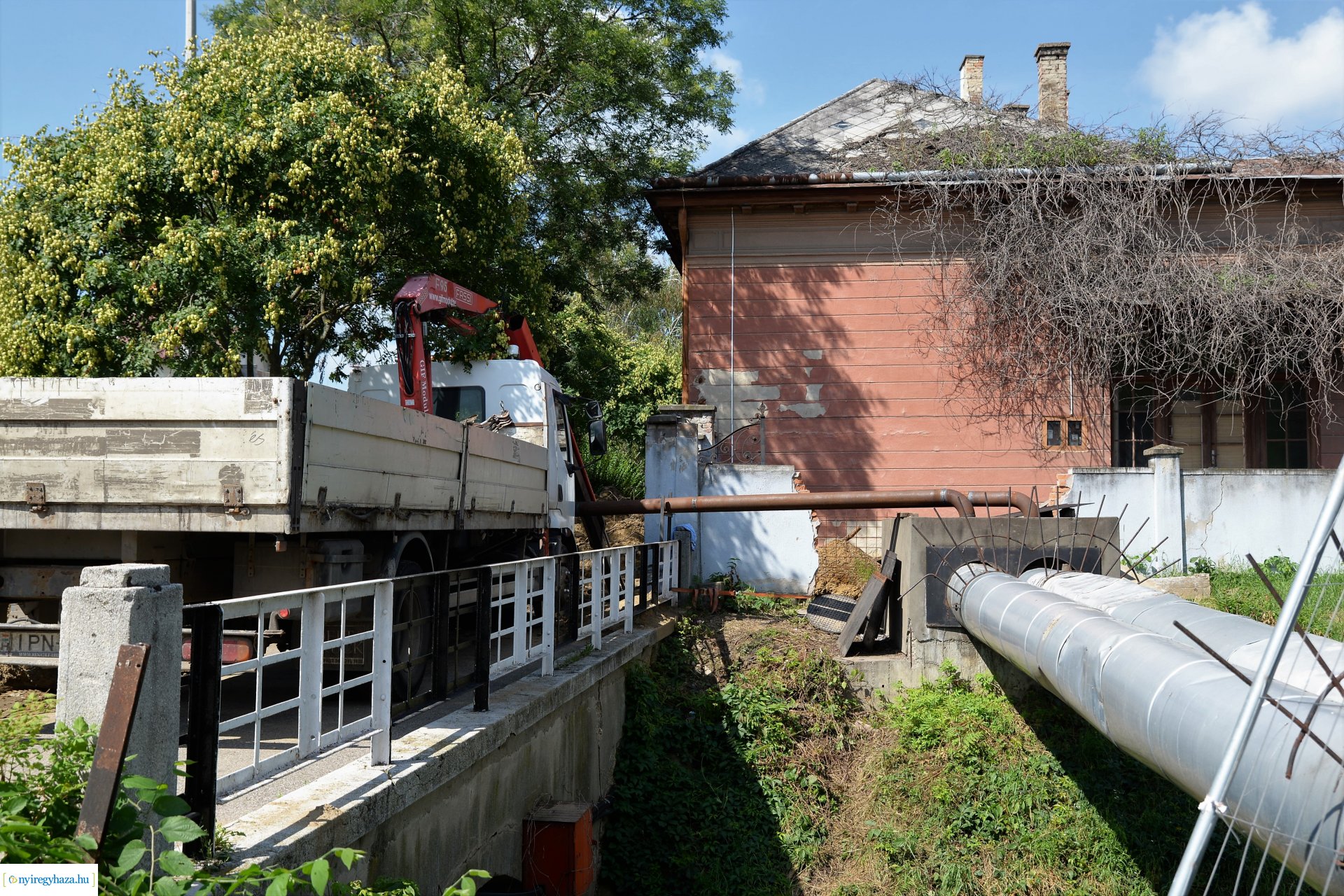 Nyári felújítási munkálatok a Nyírtávhő Kft-nél