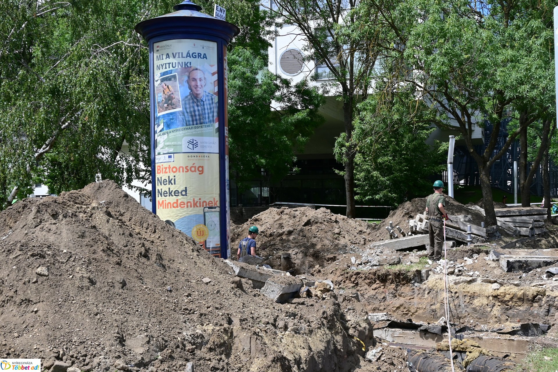 Nyári karbantartás a Nírtávhő Kft-nél