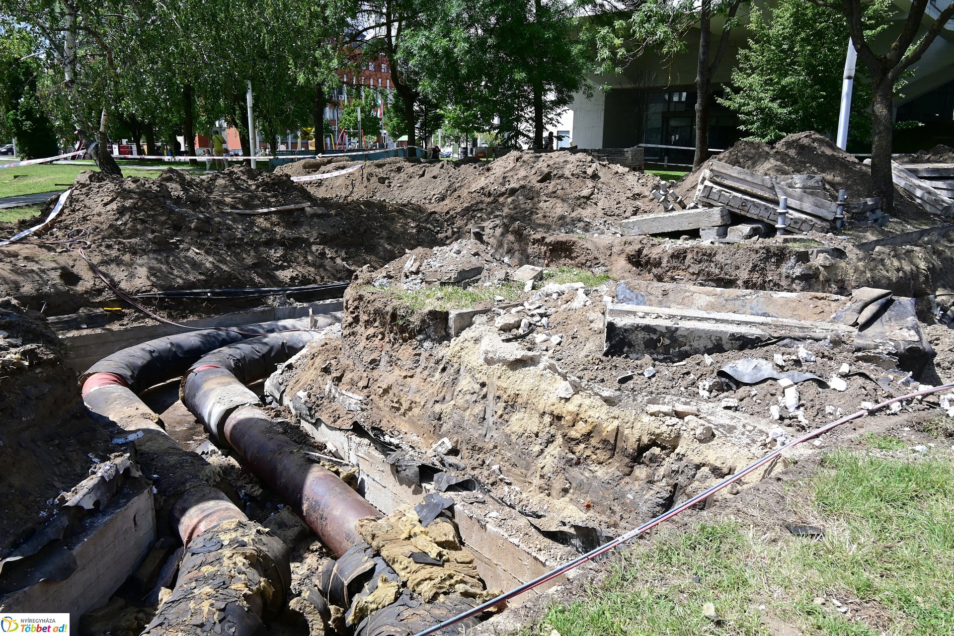 Nyári karbantartás a Nírtávhő Kft-nél