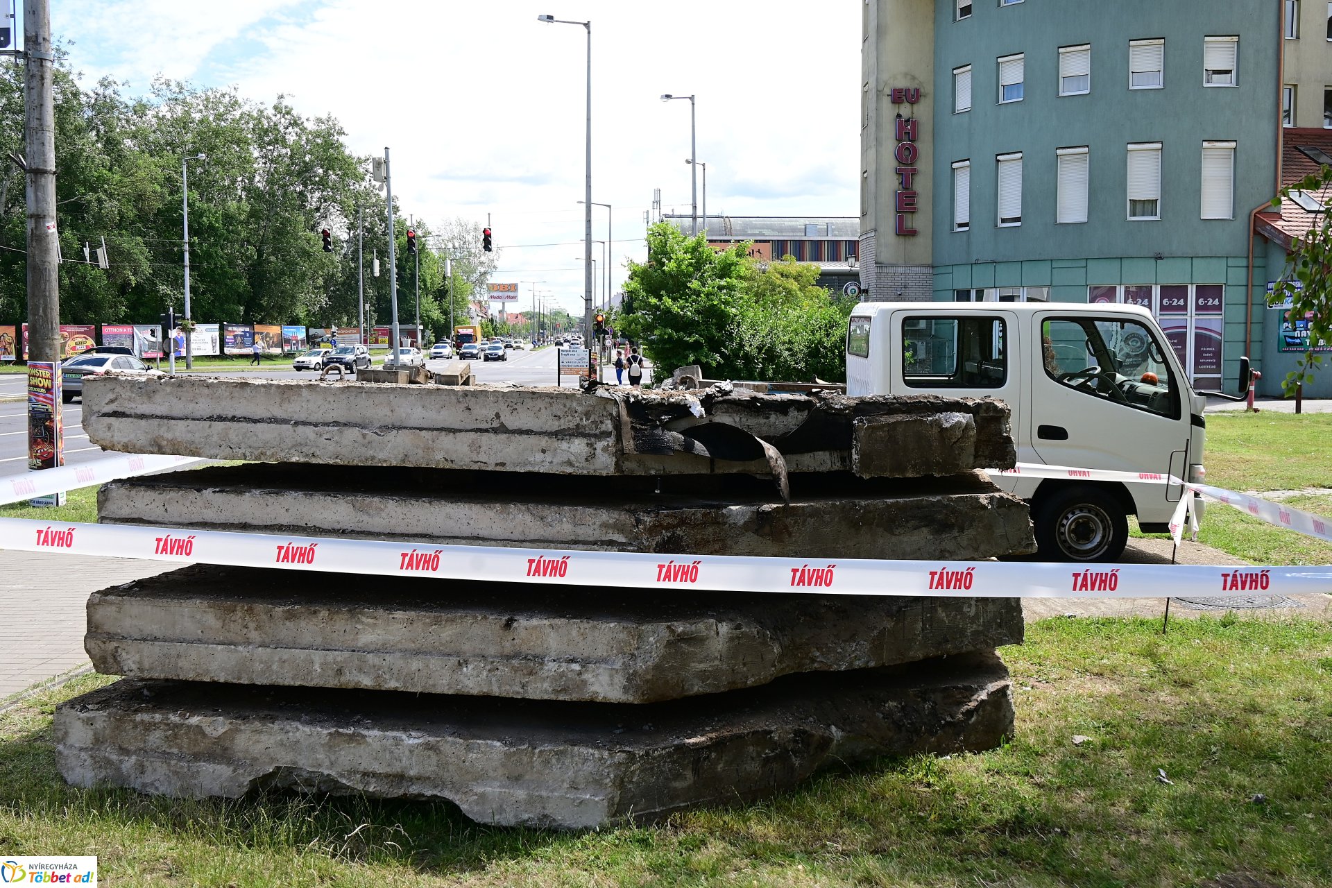 Nyári karbantartás a Nírtávhő Kft-nél