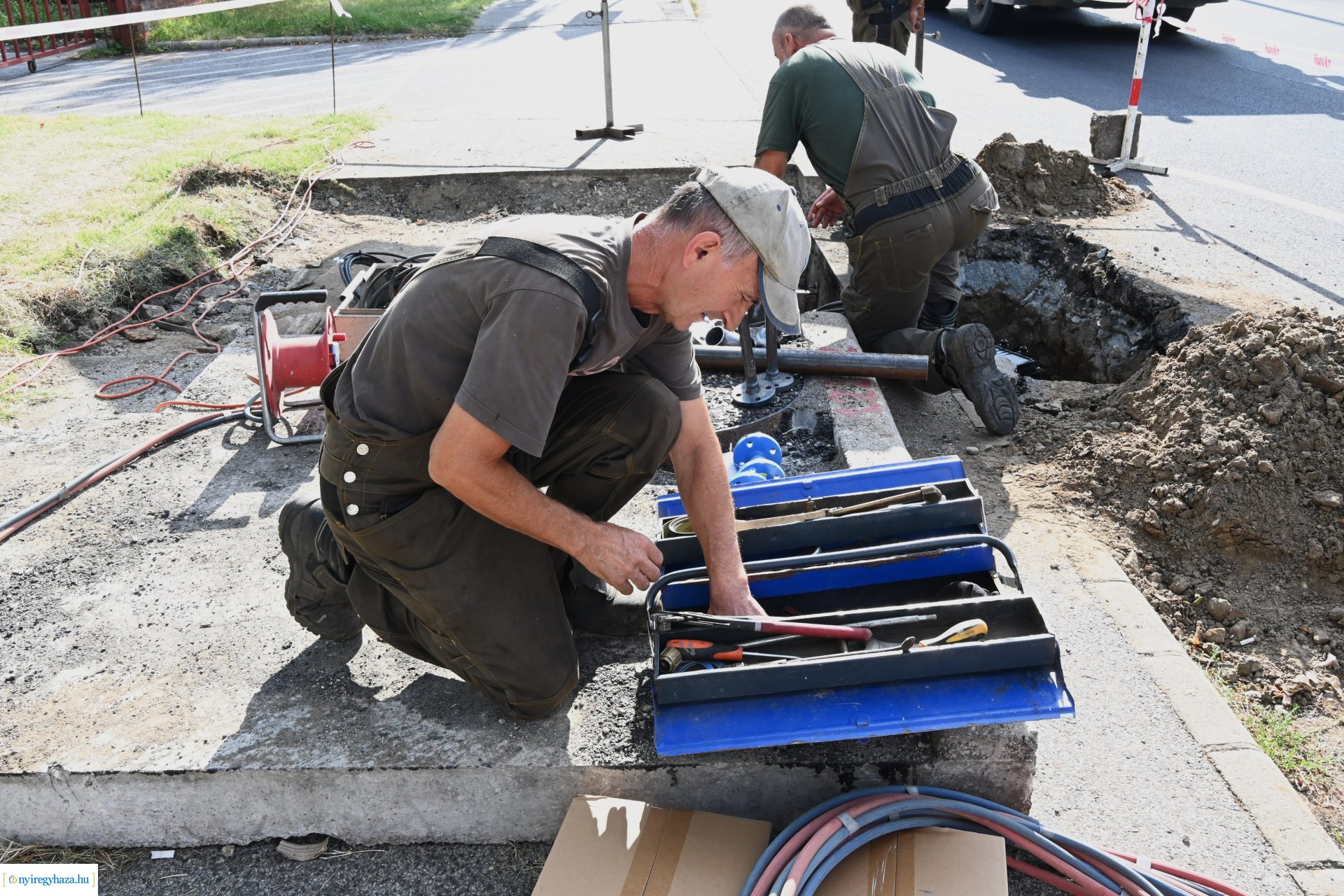 Nyári karbantartás a Nyírtávhőnél