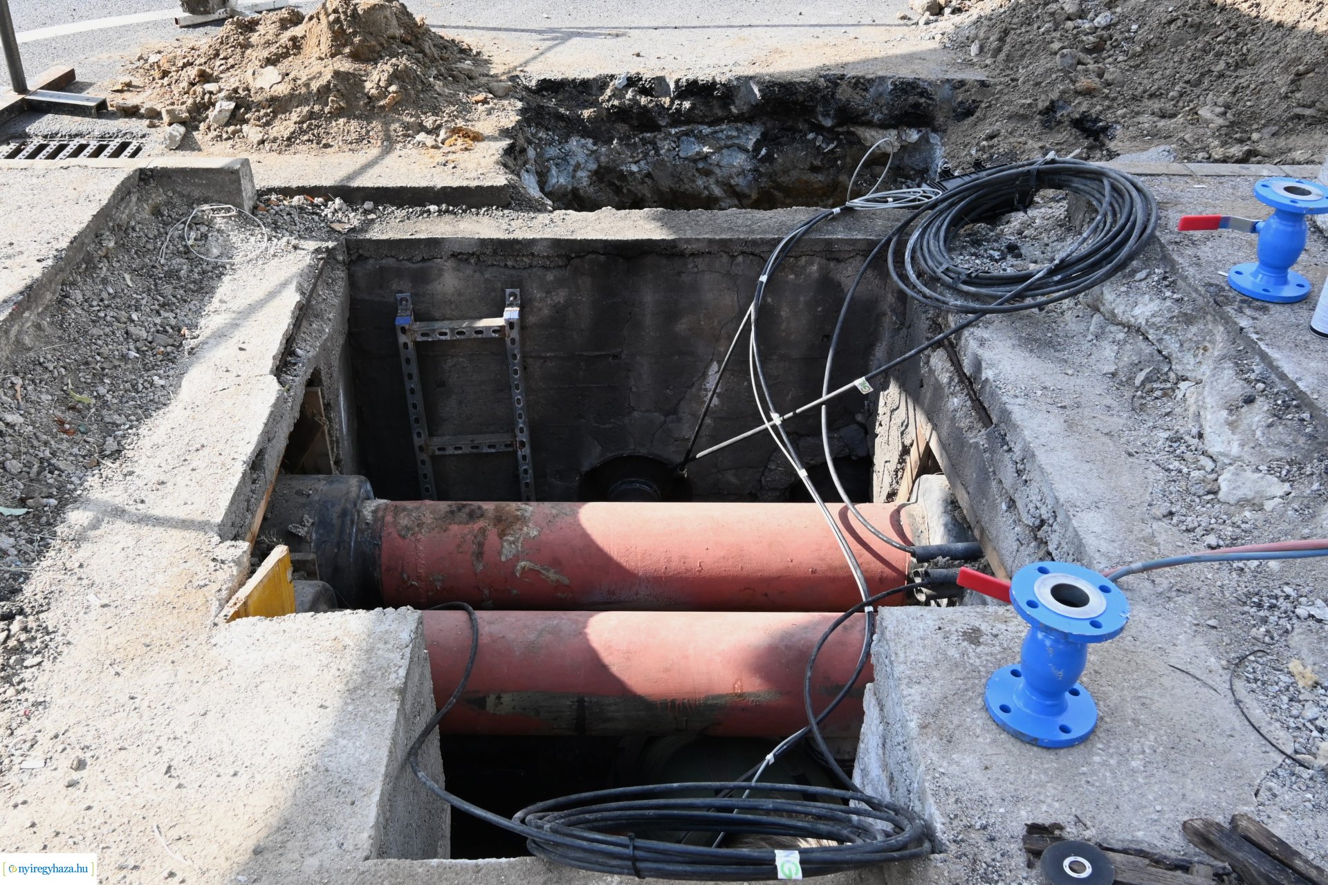 Nyári karbantartás a Nyírtávhőnél