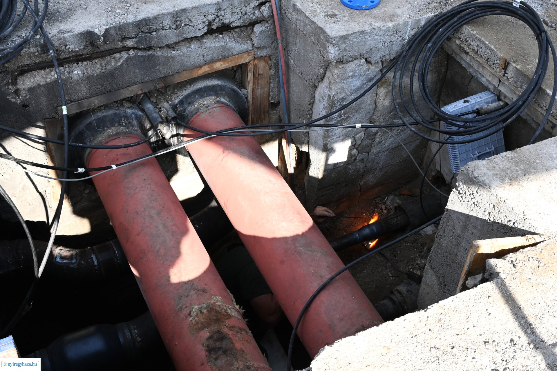 Nyári karbantartás a Nyírtávhőnél