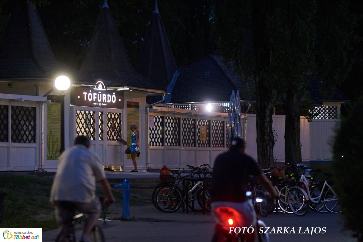 Nyári szombat este Sóstón