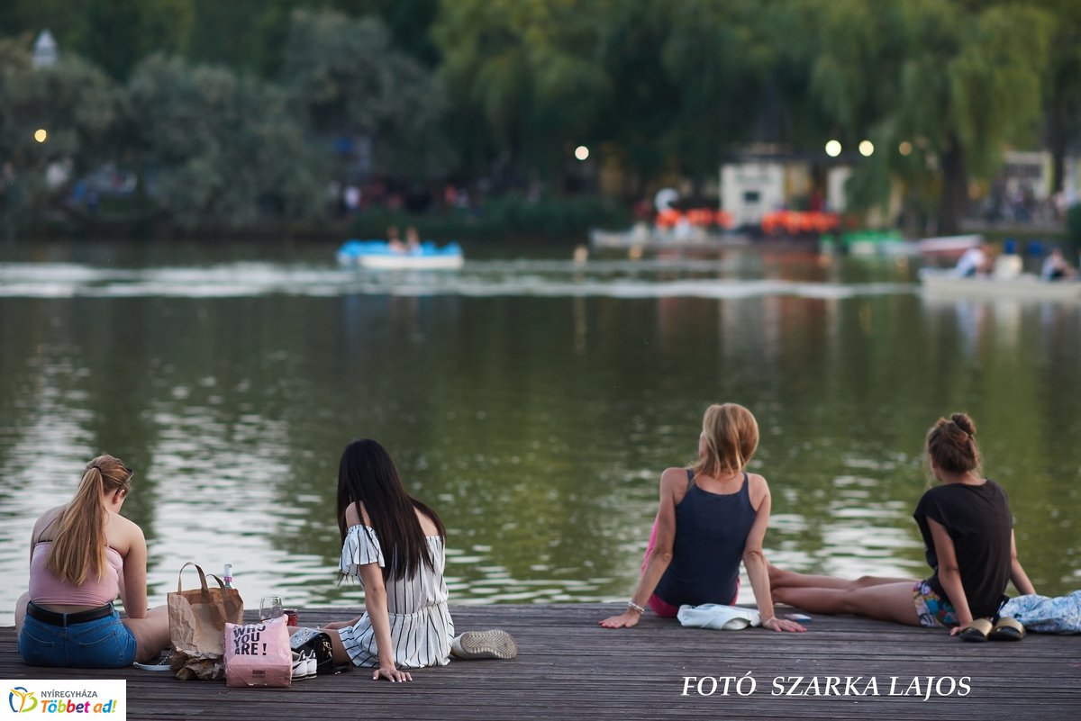 Nyári szombat este Sóstón