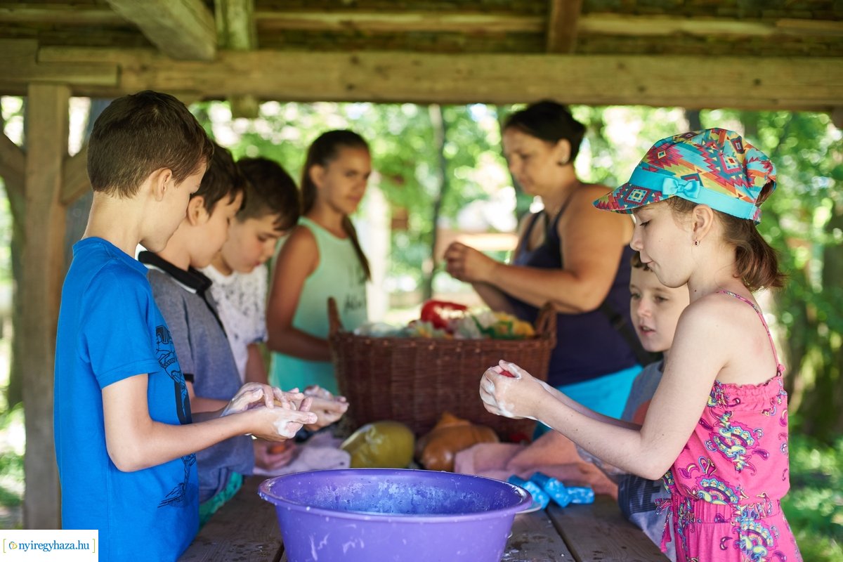 Nyári tábor a múzeumfaluban 2020
