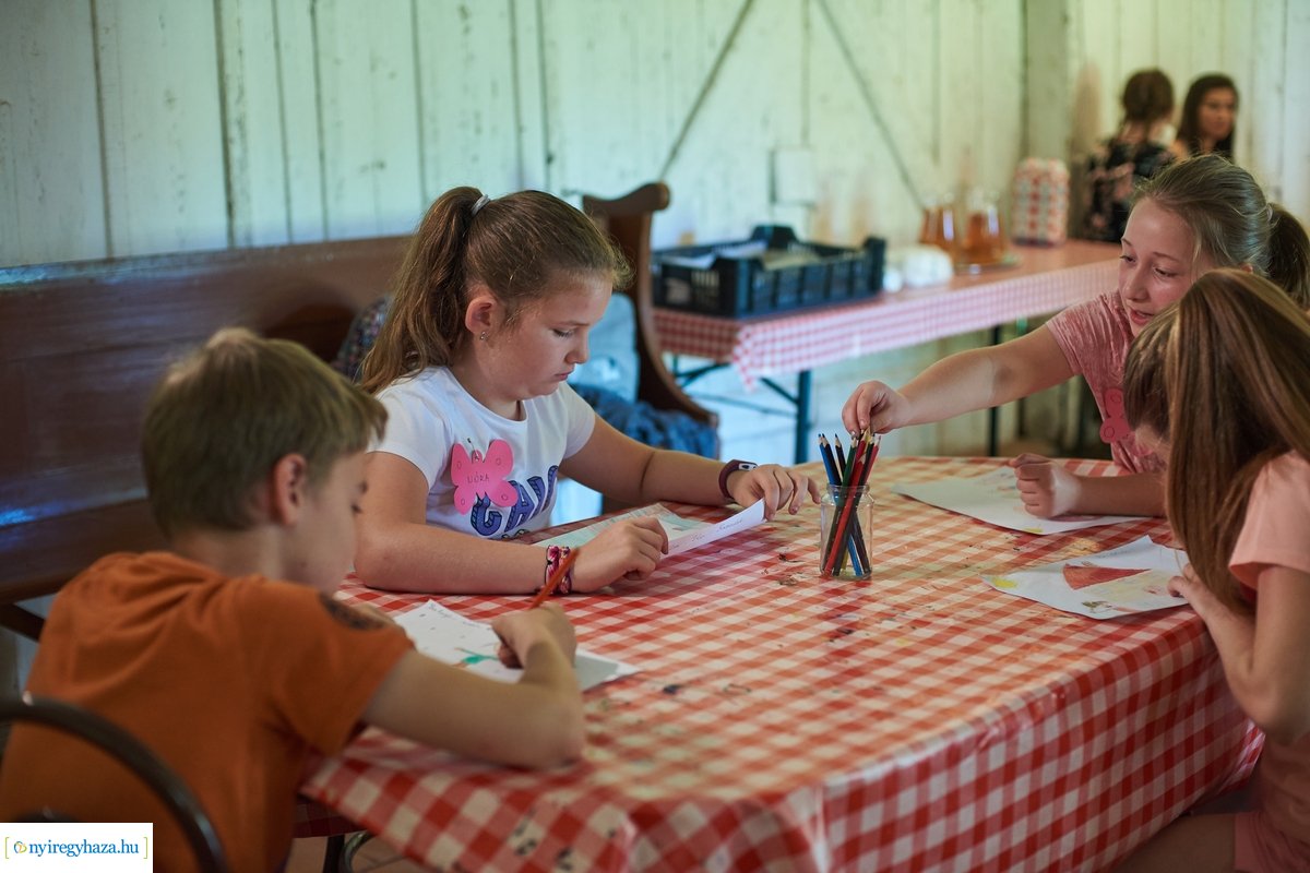 Nyári tábor a múzeumfaluban 2020