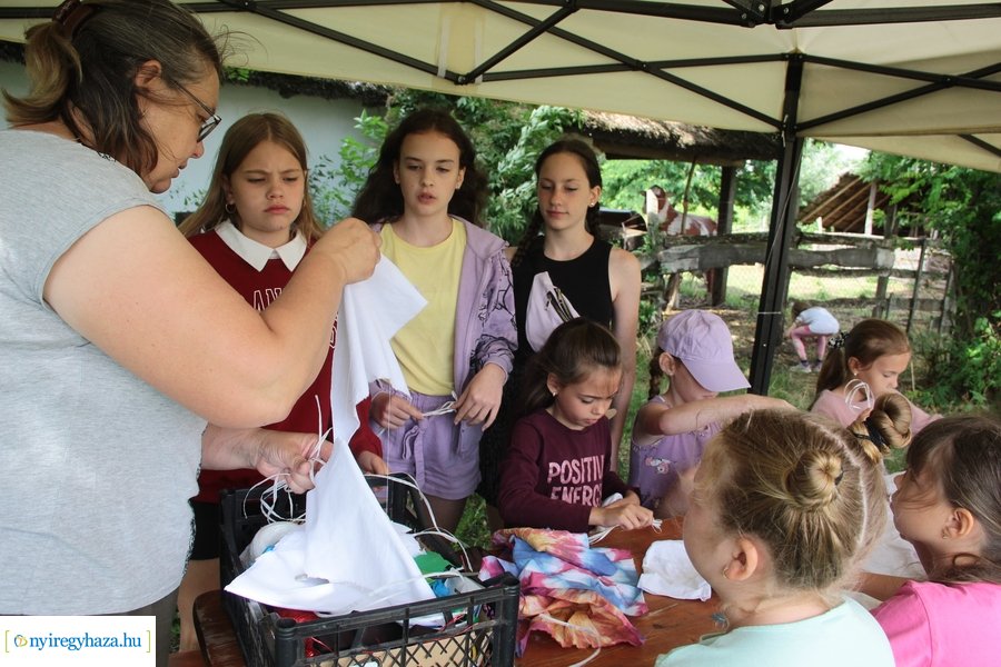 Nyári tábor a múzeumfaluban 2023
