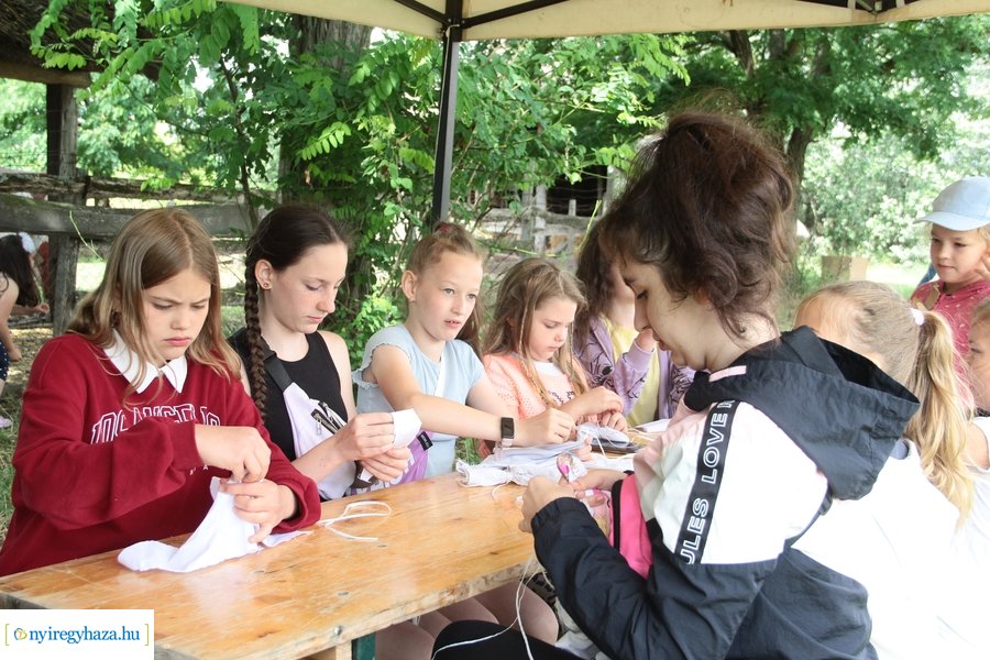 Nyári tábor a múzeumfaluban 2023