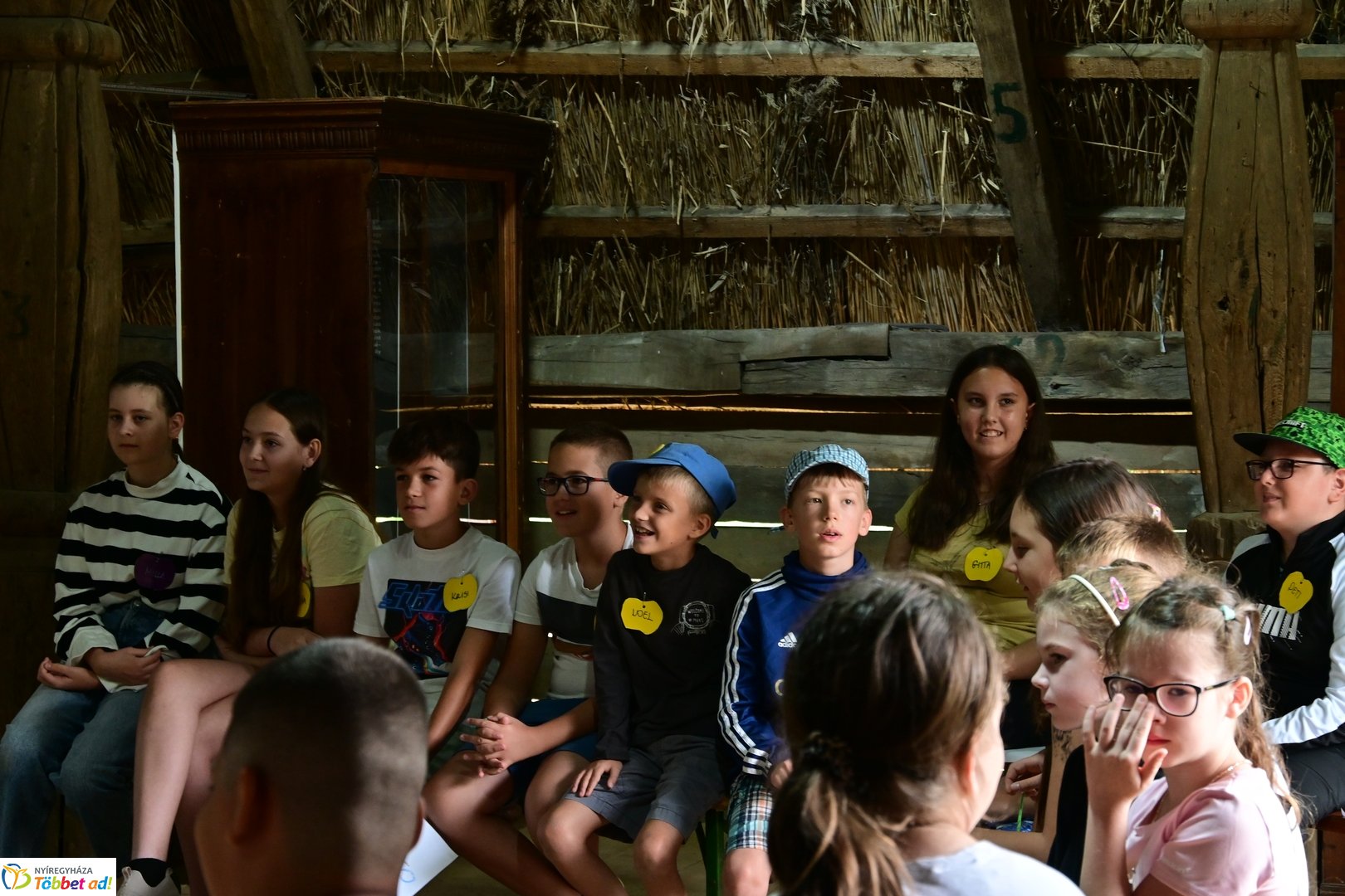 Nyári tábor a múzeumfaluban 2025 júliusában