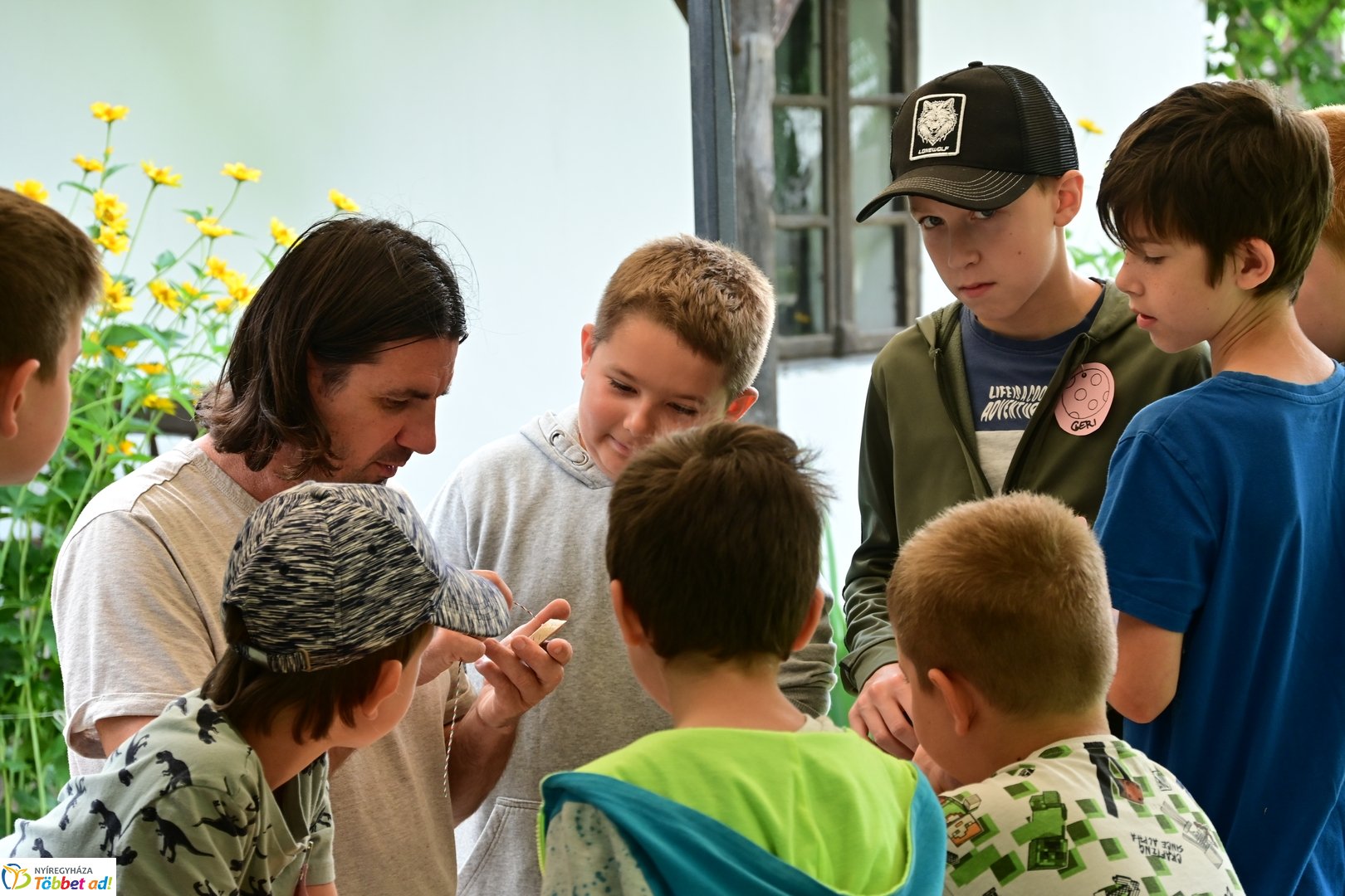 Nyári tábor a múzeumfaluban 2025 júliusában