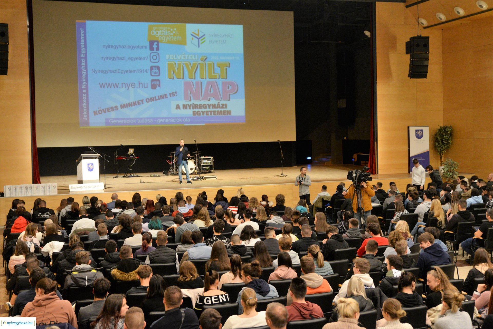 Nyílt nap a Nyíregyházi Egyetemen 2022-11-10