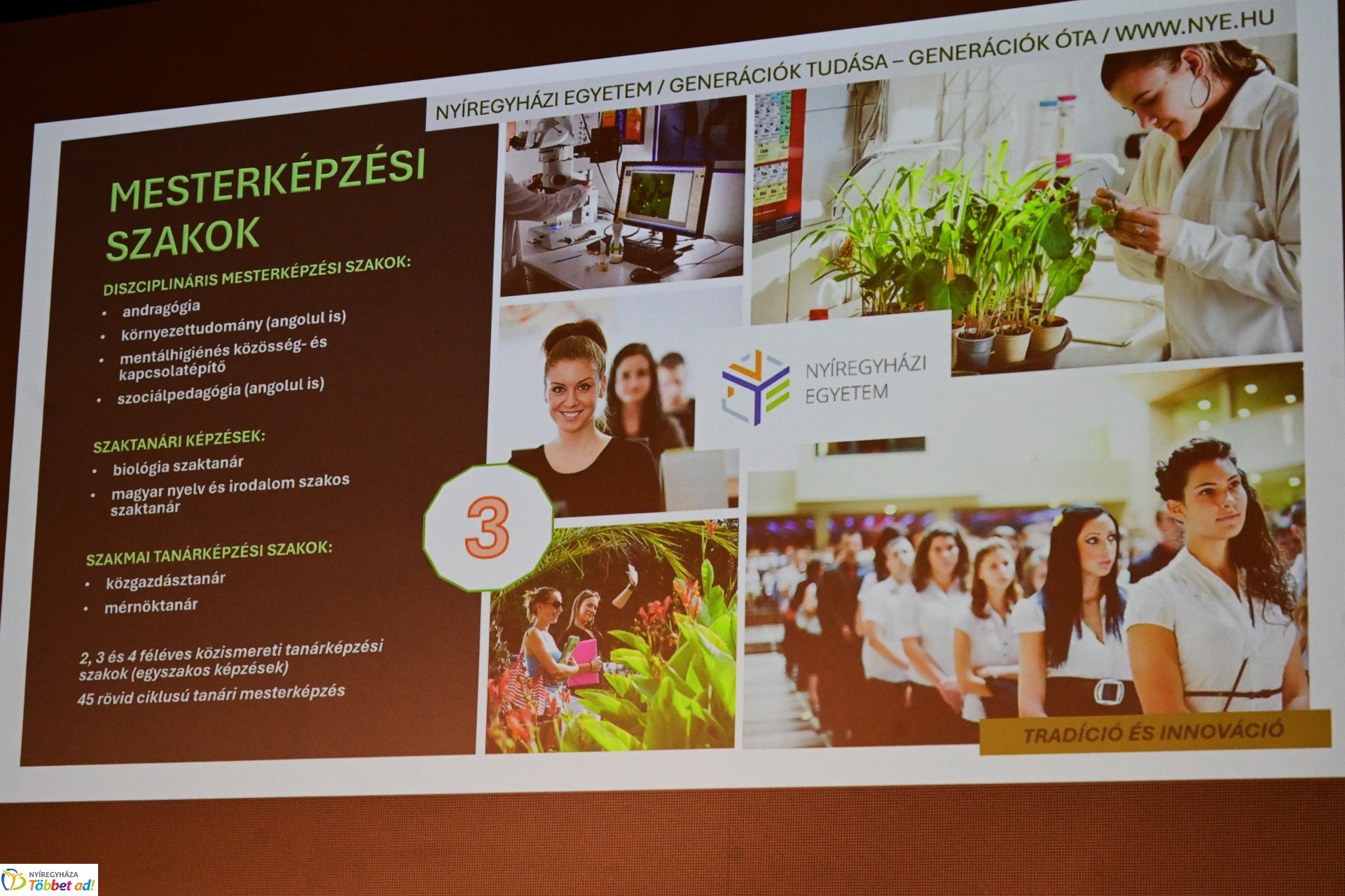 Nyílt nap a Nyíregyházi Egyetemen 2025.