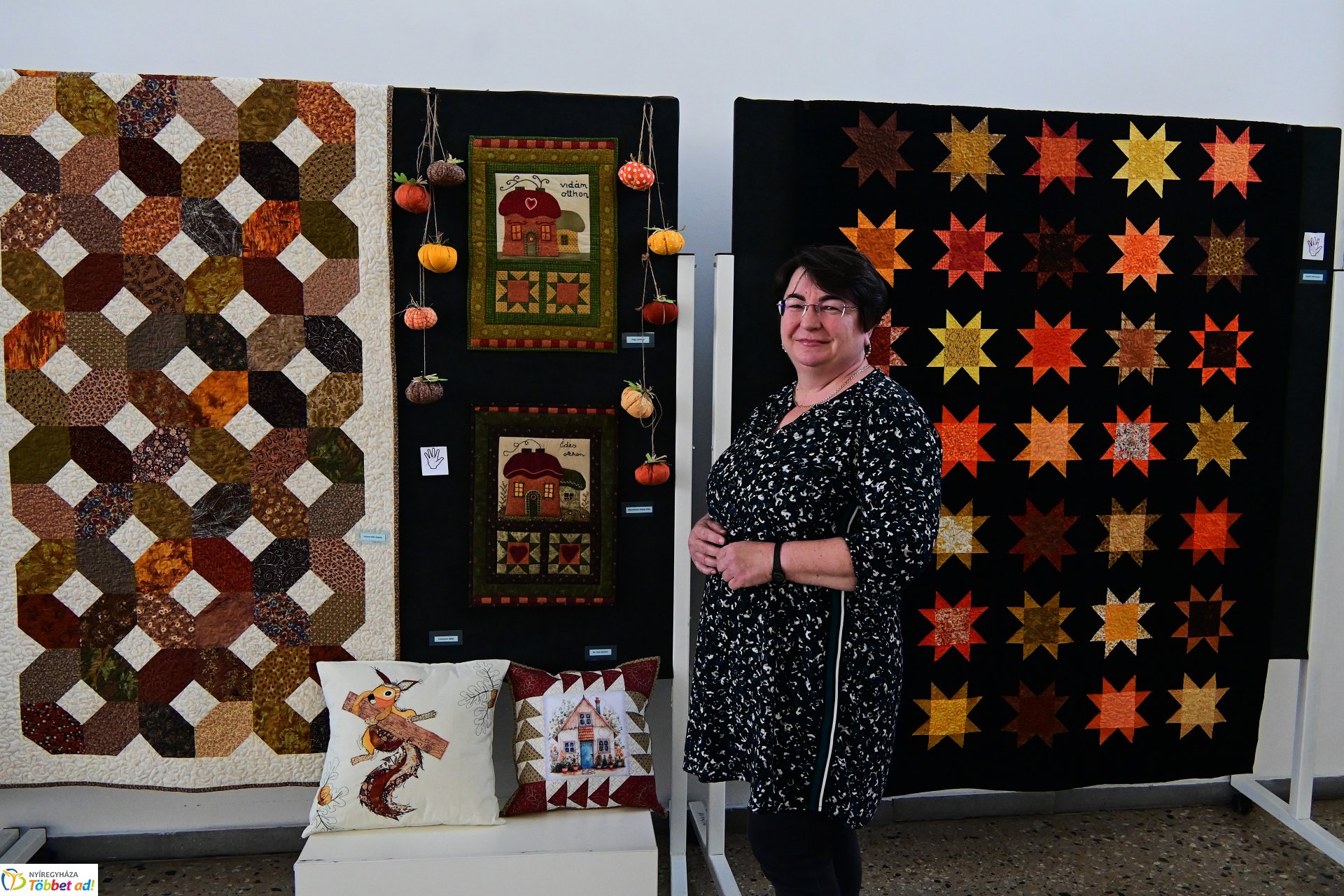 Nyírbálók Foltvarró Kör kiállítása a VMKK-ban