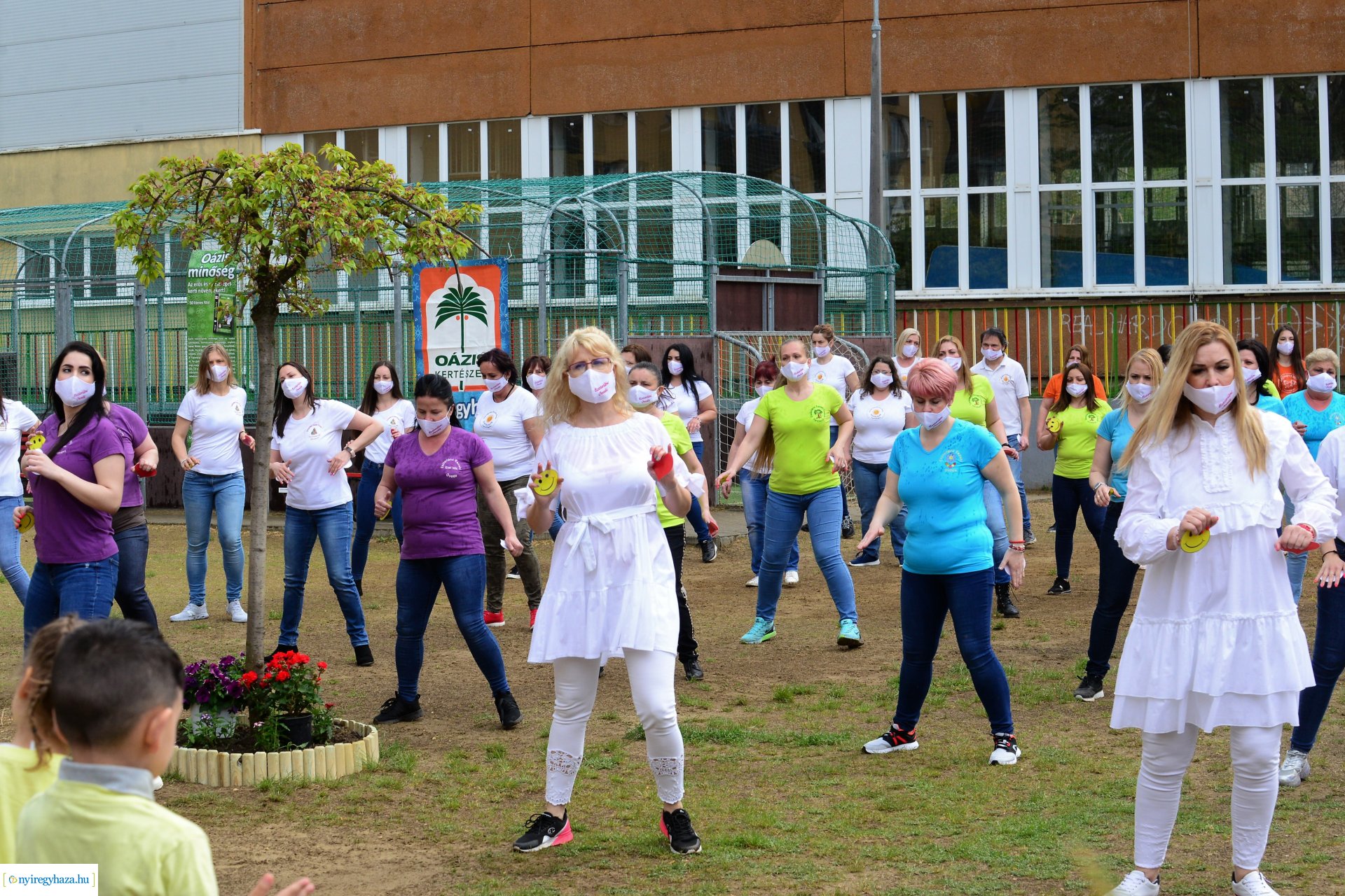 Nyíregyháza több intézménye is csatlakozott a Jerusalema kihíváshoz