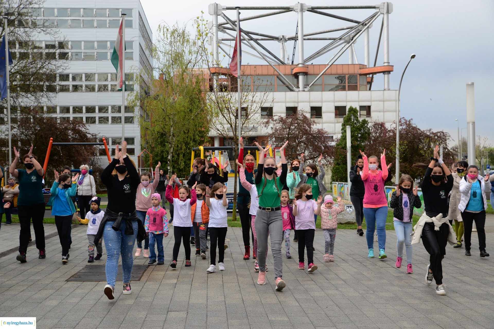 Nyíregyháza több intézménye is csatlakozott a Jerusalema kihíváshoz
