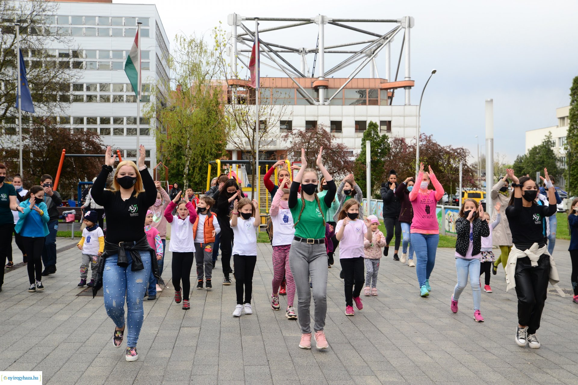 Nyíregyháza több intézménye is csatlakozott a Jerusalema kihíváshoz