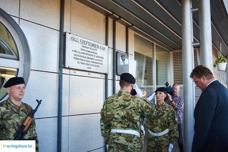 Nyíregyháza 1944-es bombázásának 76. évfordulója