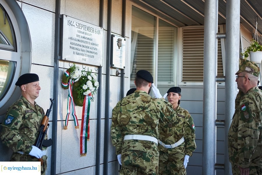 Nyíregyháza 1944-es bombázásának 76. évfordulója