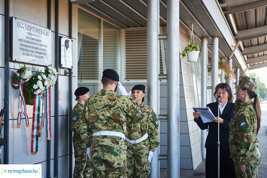Nyíregyháza 1944-es bombázásának 76. évfordulója