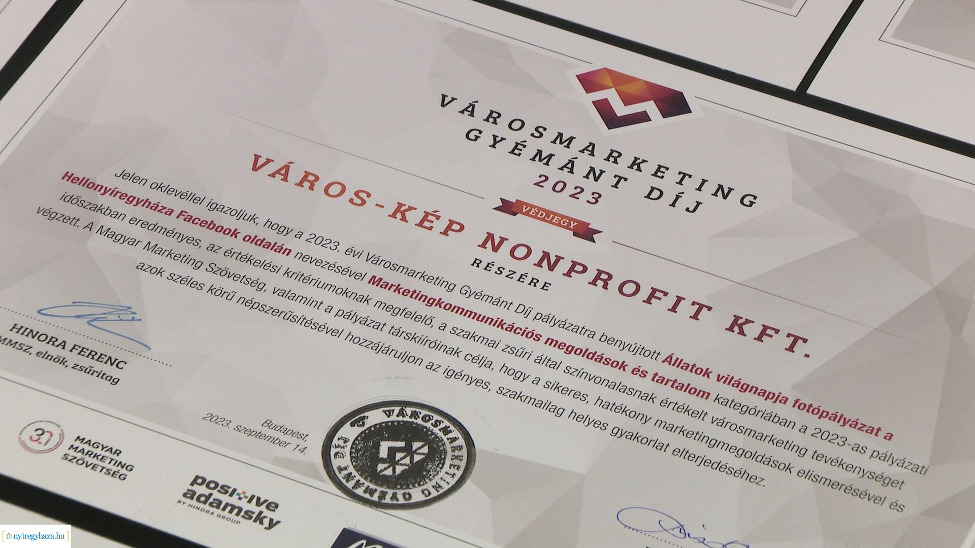 Nyíregyháza 2023-ban is a Marketing Fővárosa lett! 