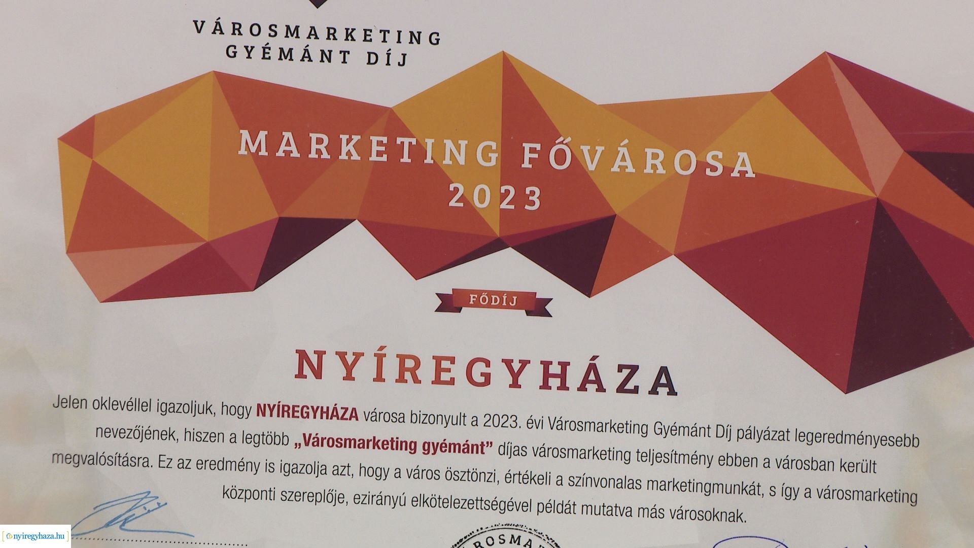 Nyíregyháza 2023-ban is a Marketing Fővárosa lett! 